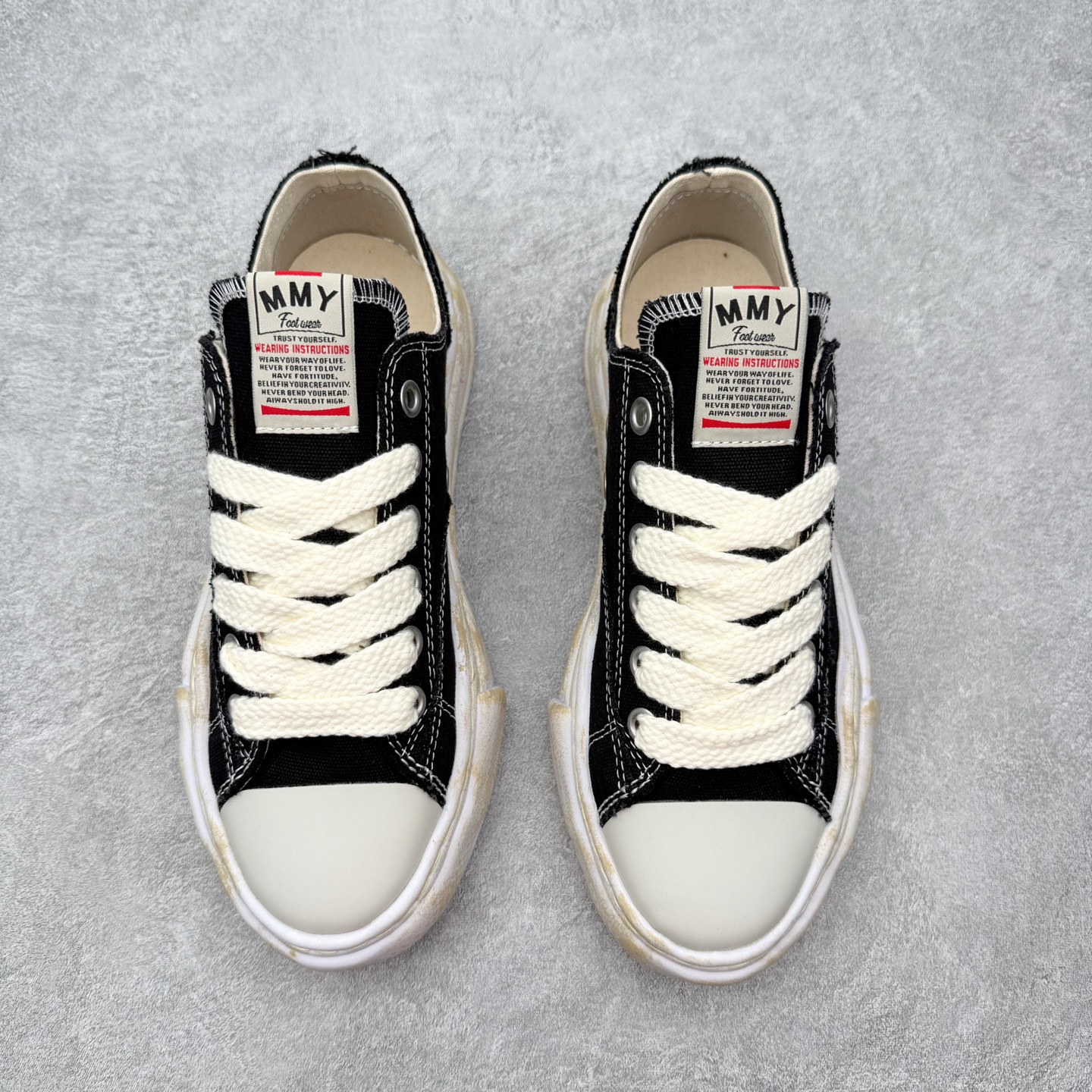 Maison Mihara Yasuhiro MMY Peterson OG Sole Canvas Low-top Sneaker