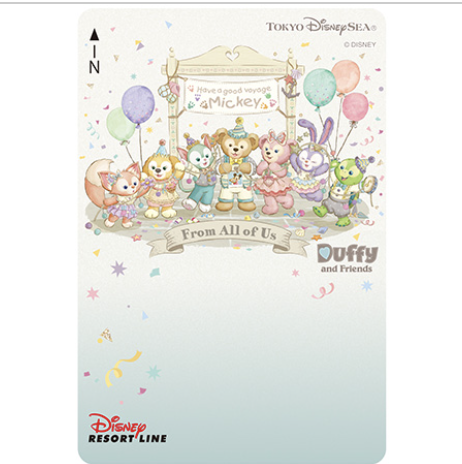 [現貨] [東京迪士尼] FROM ALL OF US| 車票 {TF2303171}