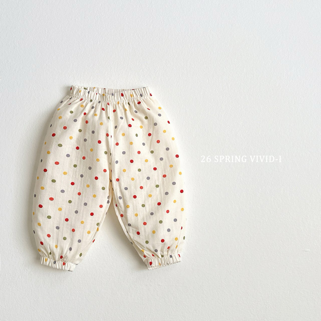 🌸預訂 韓國直送🌸🇰🇷VIVIDI九色創意圖案寬鬆束腳褲
