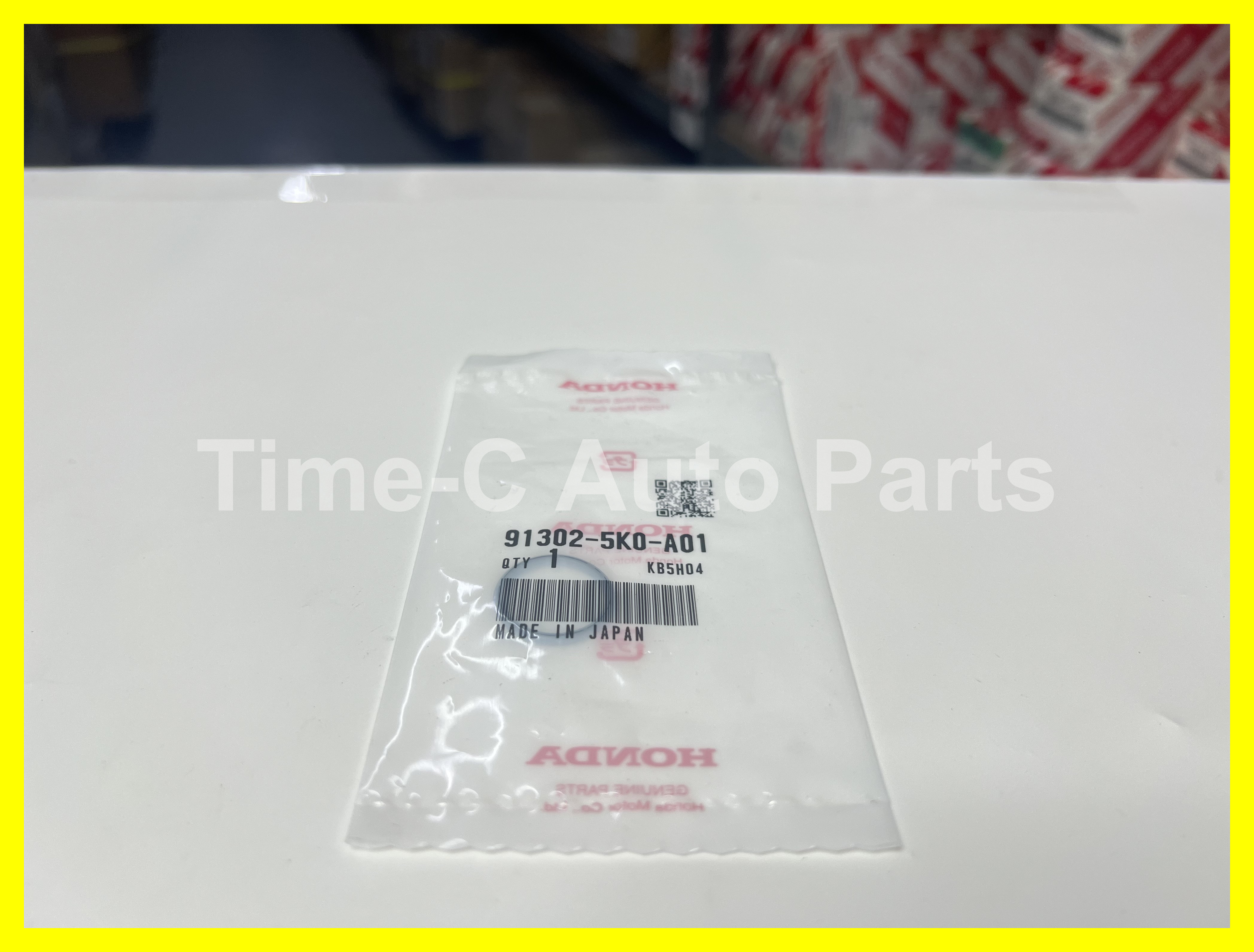 凸輪軸調整膠圈 91302-5K0-A01 - Honda Fit Jazz GR