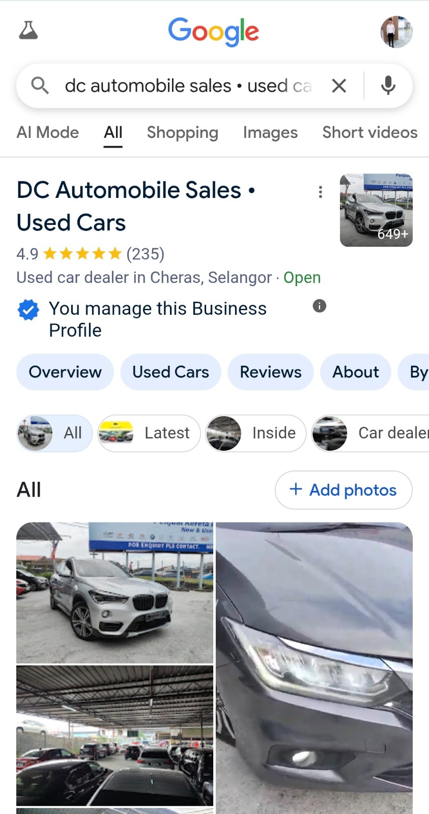 2022 HONDA CITY 1.5 V 