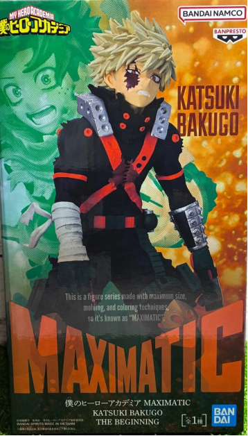 Banpresto, Maximatic Figure: My Hero Academia, Katsuki Bakugo (The Beginning)  我的英雄學園 爆豪勝己