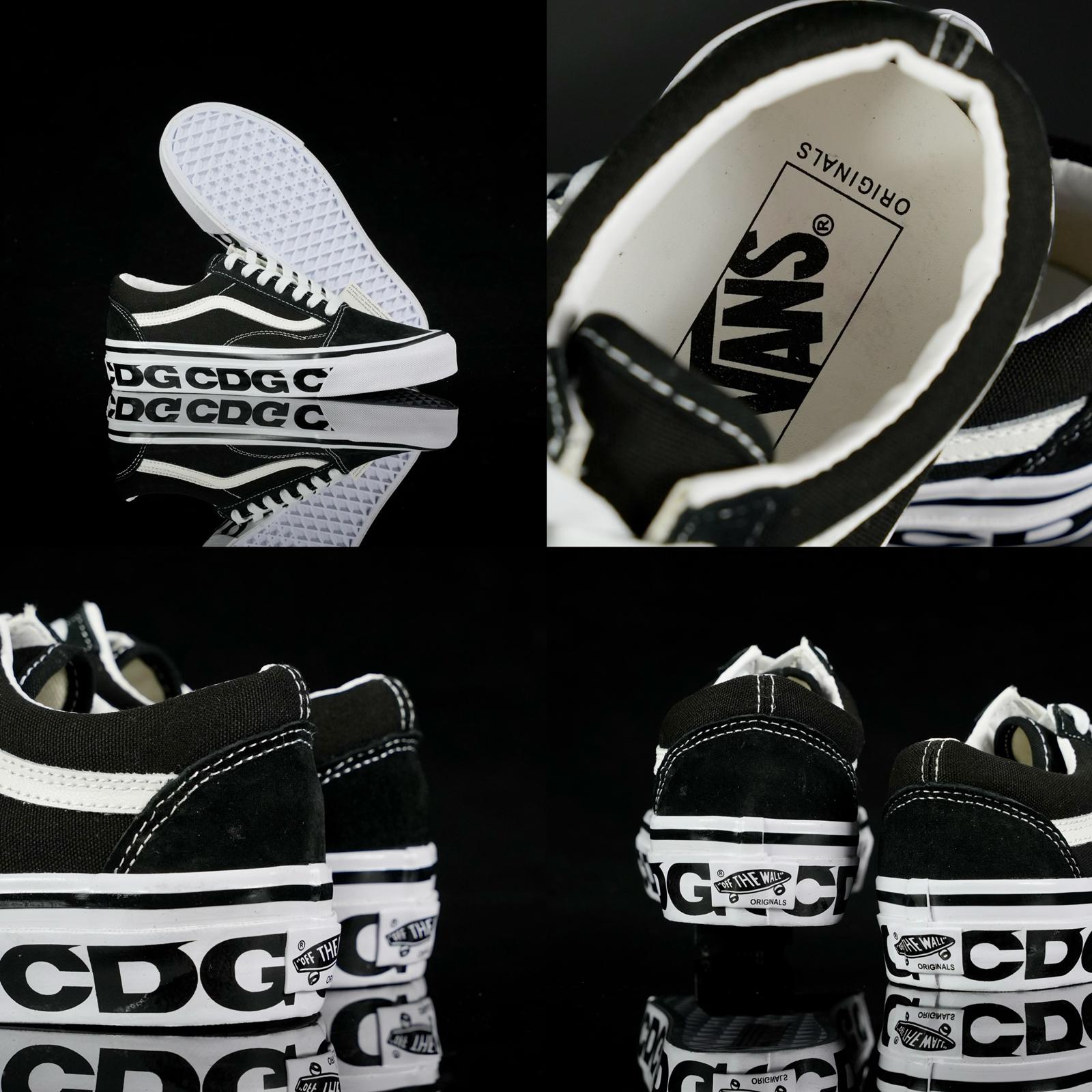 $280對。CDG x Vans Old Skool 川久保玲聯名帆布鞋 
