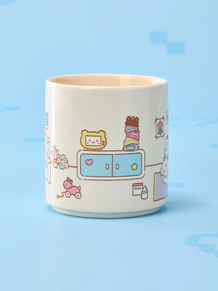 📦訂購 韓國代購 Line Friends PLAVE MMMM BABY TURNAROUND MUG 陶瓷杯