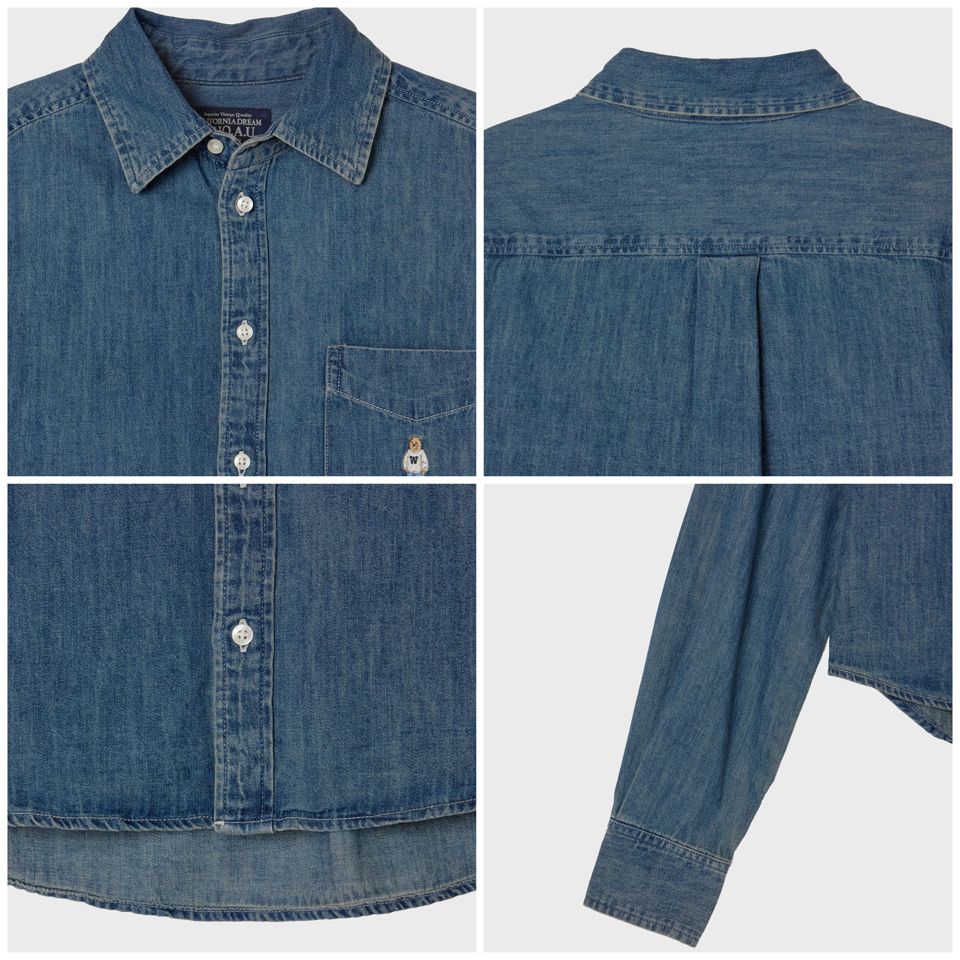 🇰🇷韓國Who A U夏季牛仔恤衫