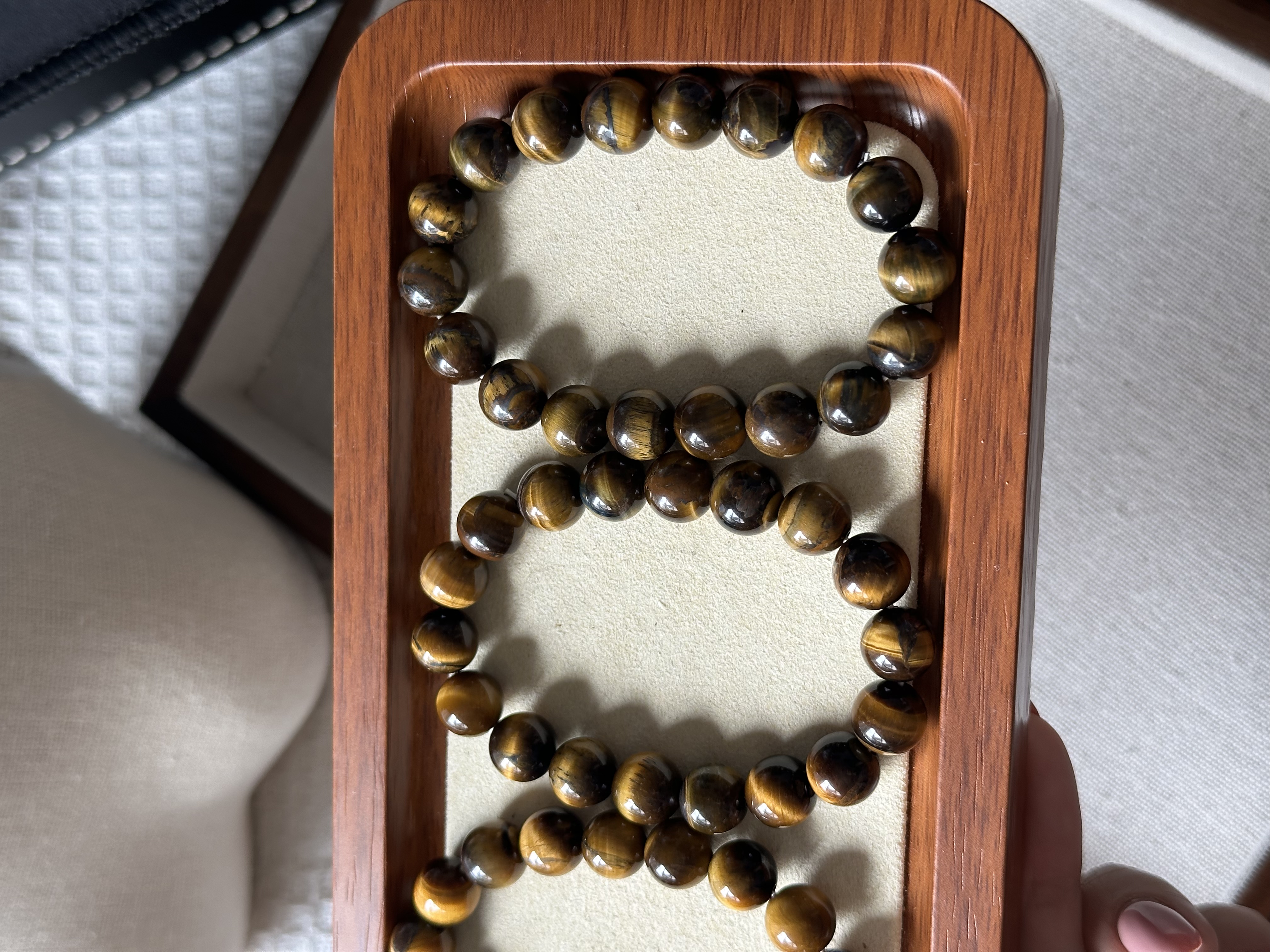 黄虎眼 ｜ Yellow Tiger’s Eye 10mm+