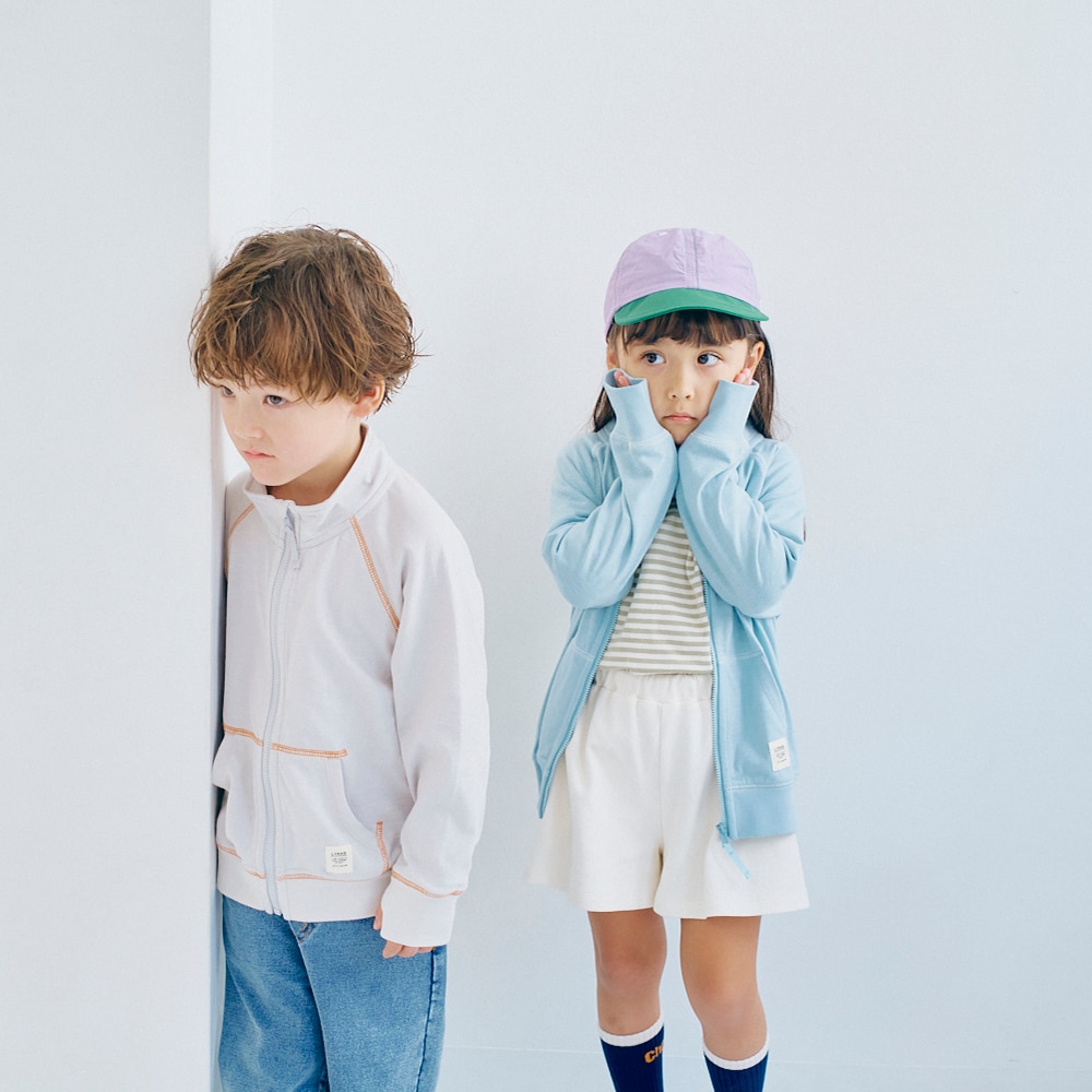 🆕【⭐訂購⭐】🌀LYKKE 撞色縫線 防UV 高領外套［3款選］🌀 [ELBA-0126][260315]