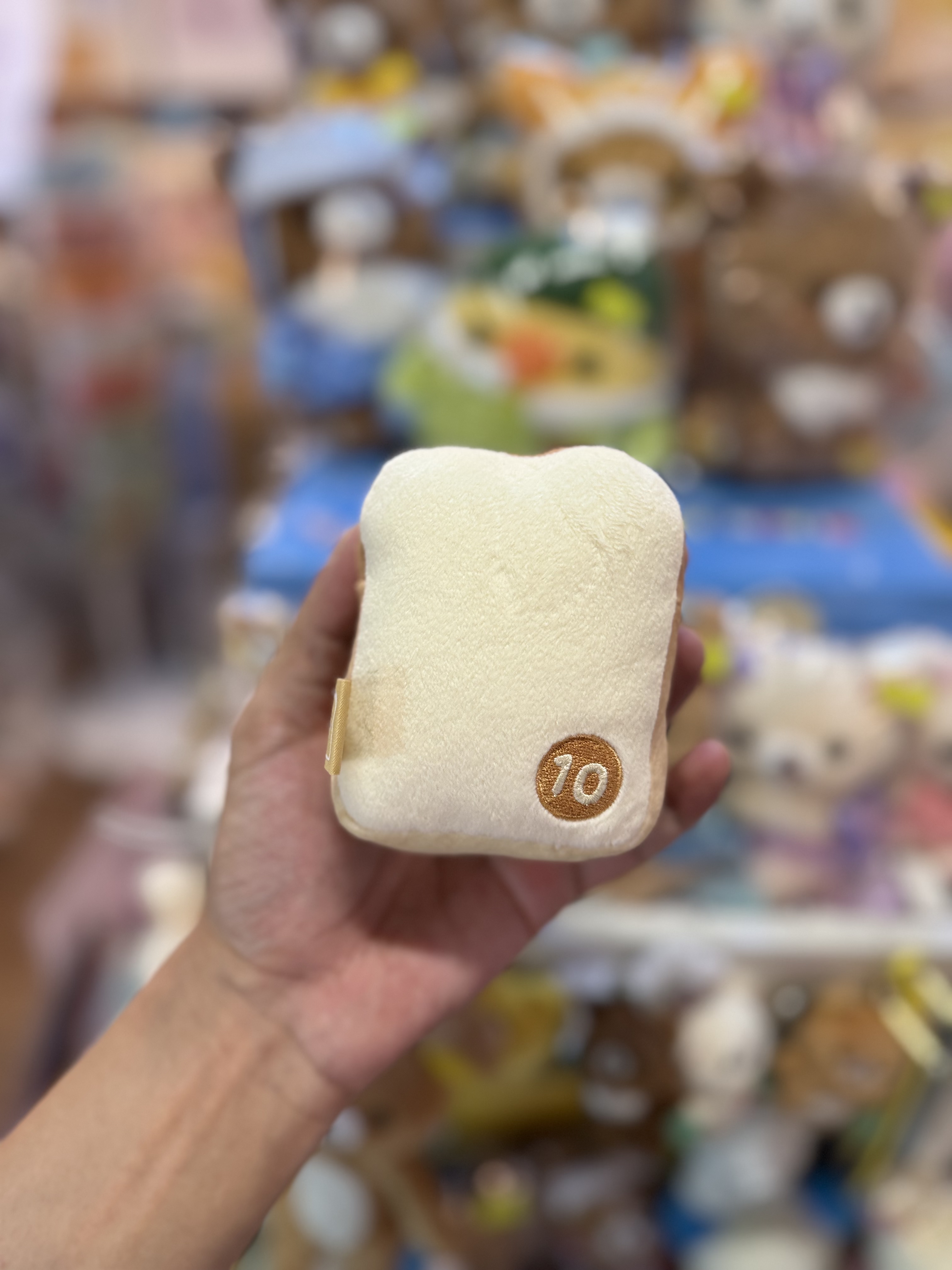 《現貨》全新Rilakkuma麪包造型掛飾 小白熊/小雞 