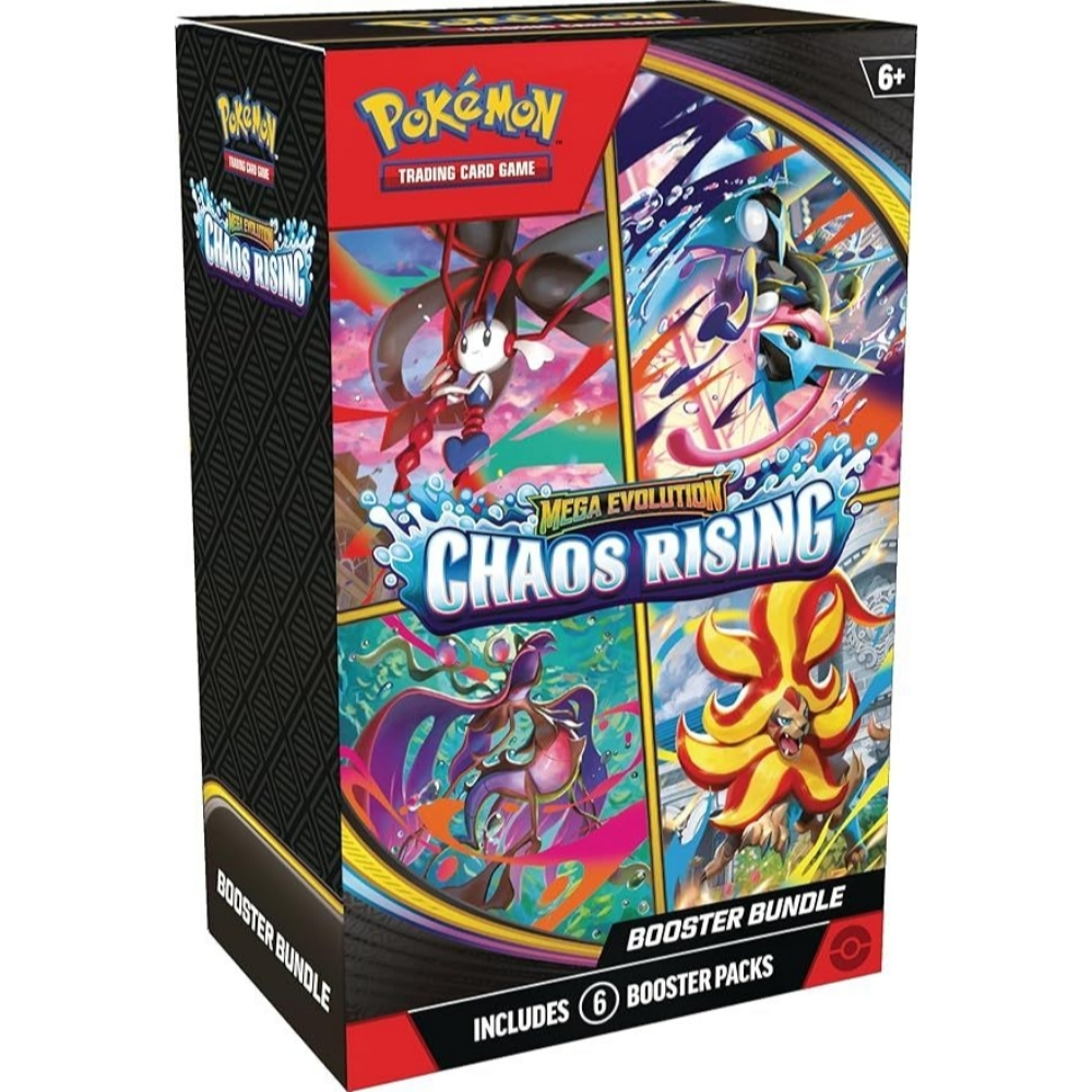 Pokemon寶可夢 - 美版 PTCG ME04 Mega Evolution Chaos Rising 原盒 (擴充包 6包/盒) 