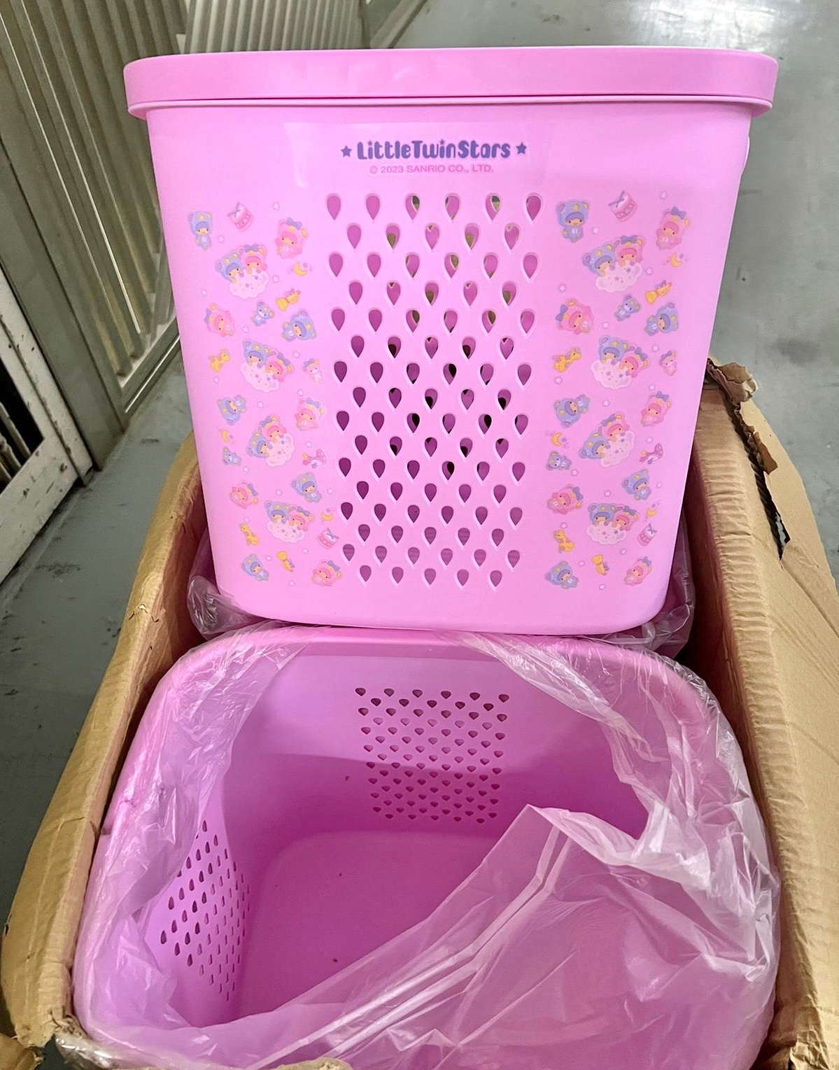 🇹🇭泰國直送🇹🇭Sanrio卡通 多用途收納籃