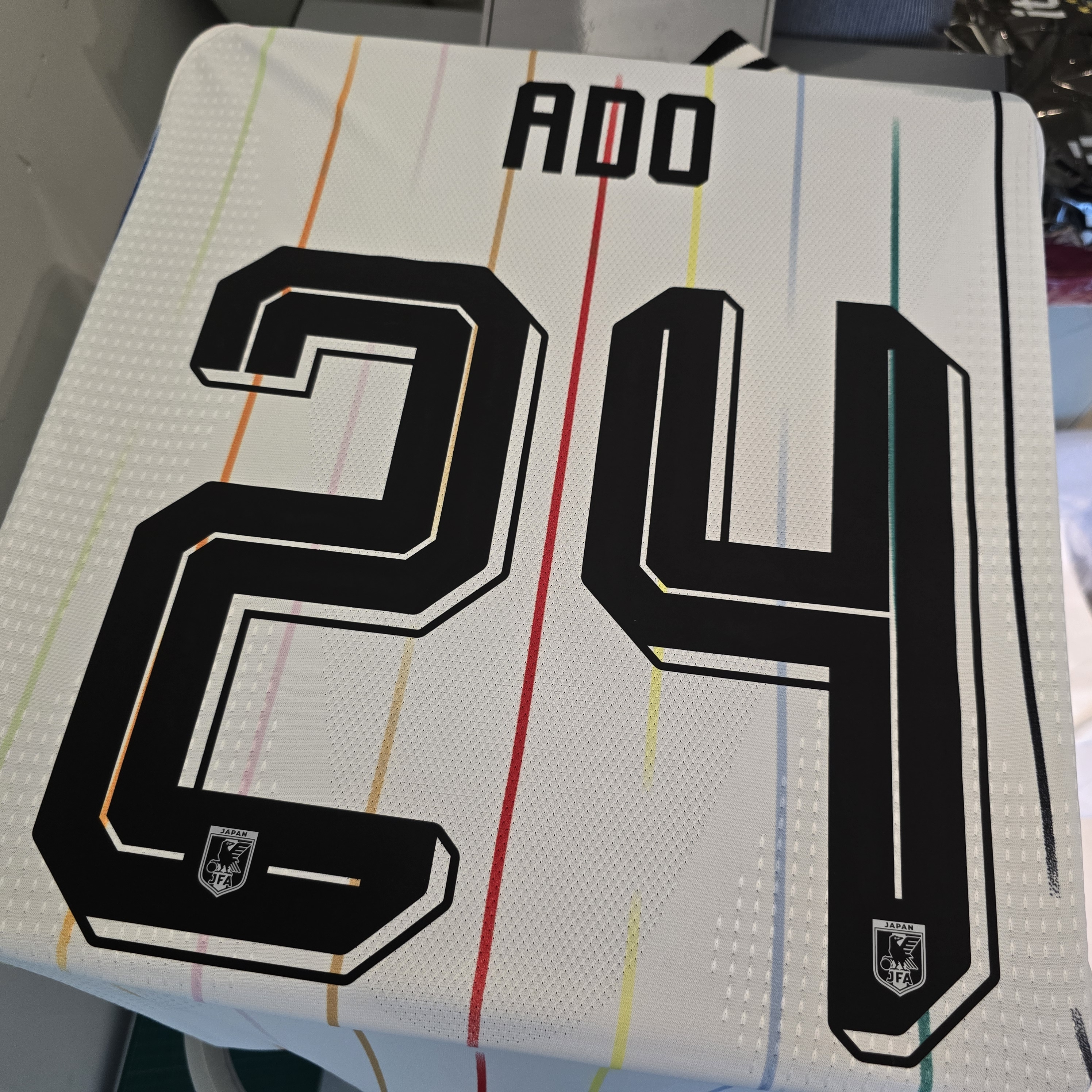 #部分碼現貨 Adidas Japan 日本國家隊 2026-27 作客球員版球衣 (可加印字及臂章) KD3348