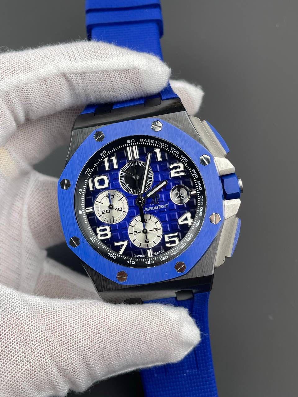 🚀爱彼 26470 蓝陶瓷/44mm/7750机💯