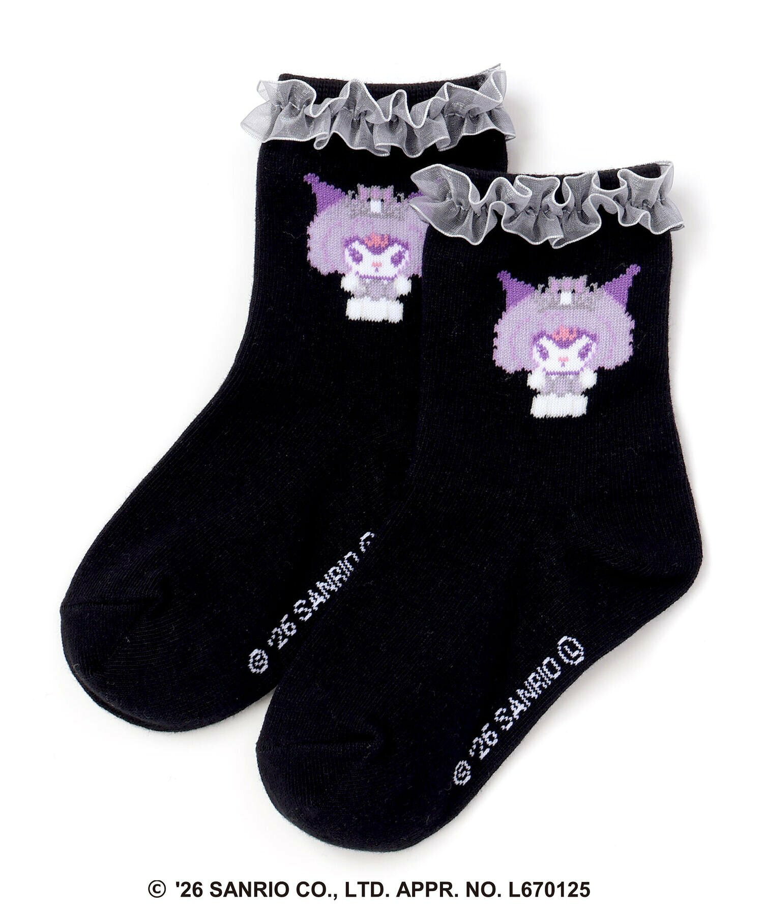 🆕【⭐訂購⭐】🌀 🇯🇵 日本直送 #Sanrio 皇冠荷葉邊短襪［4款選］🌀 [ELJA-0207][261123]