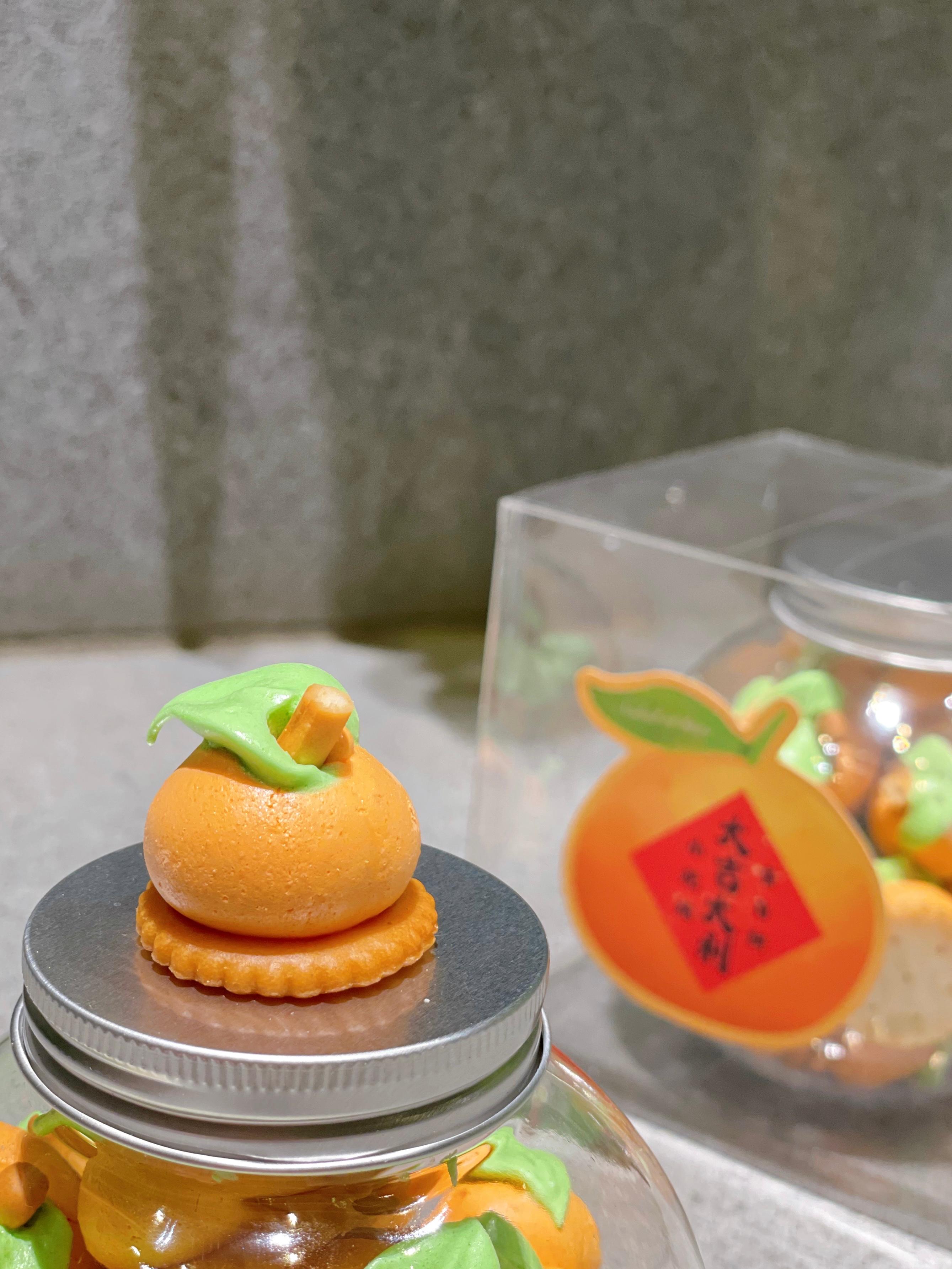 大吉大利！小肥桔🍊芒果味蛋白餅