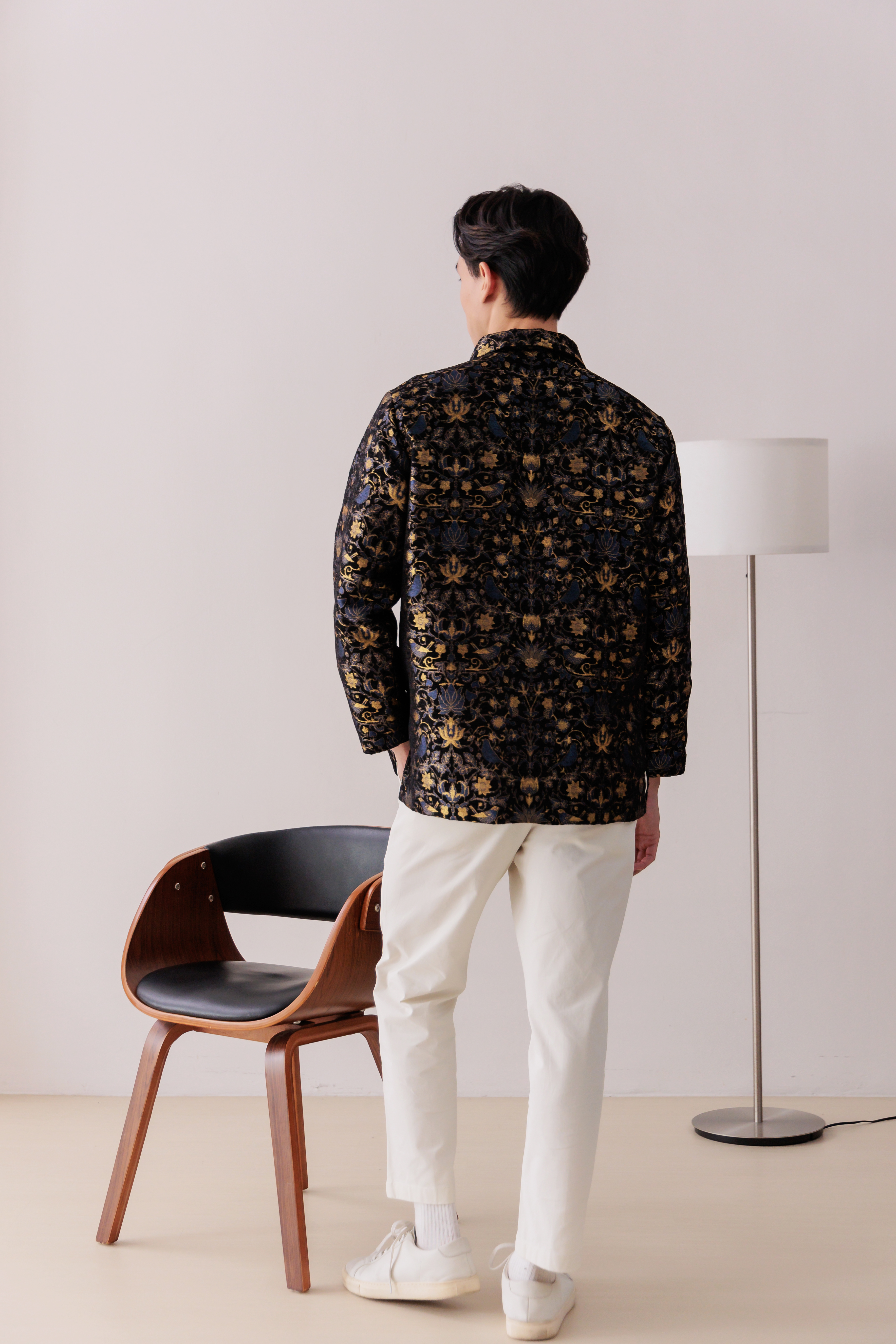 【Pre- Order】Royal Tapestry Botanical Jacquard Shirt 鼎盛尊华 IW009