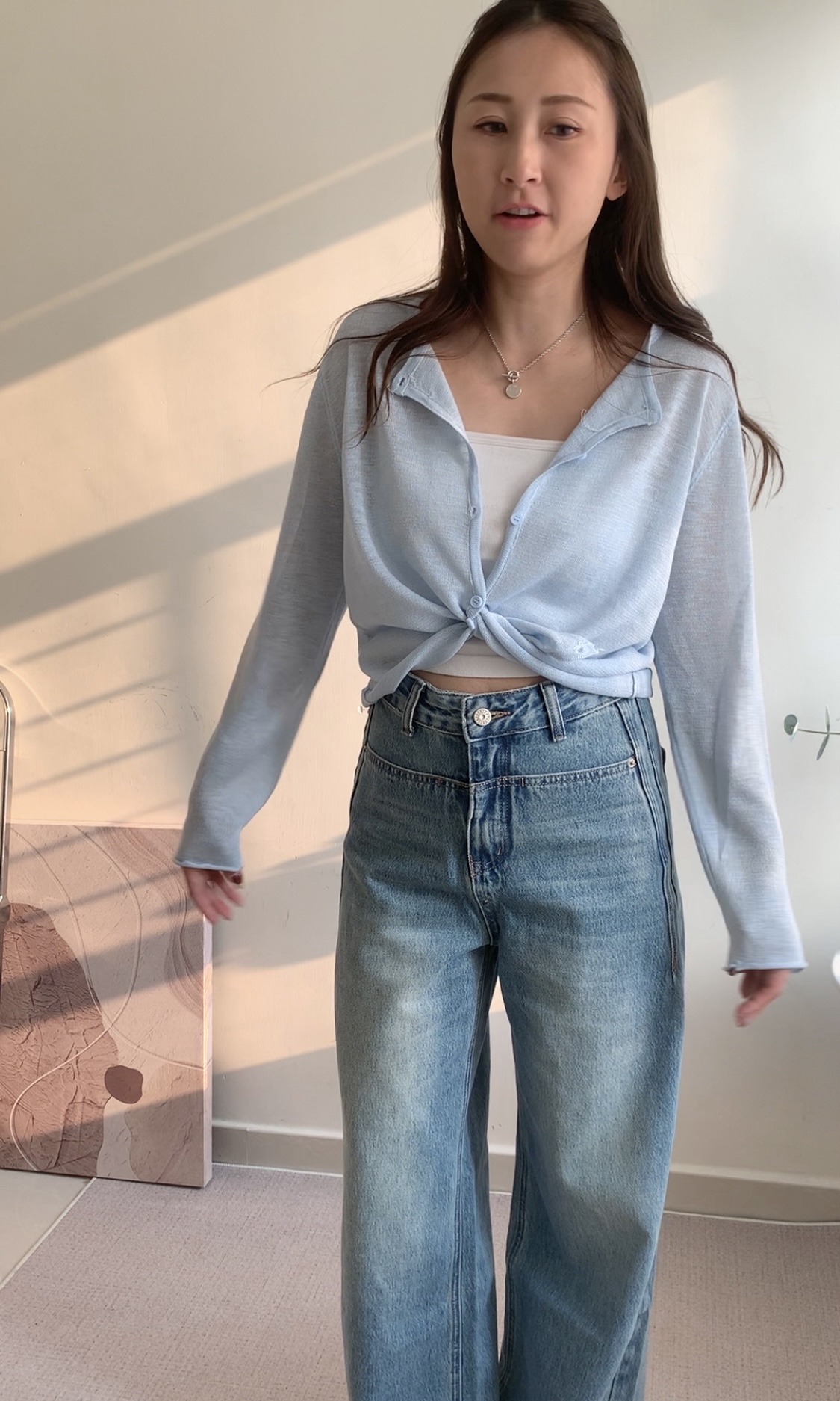 棉麻線料小外套（四色）