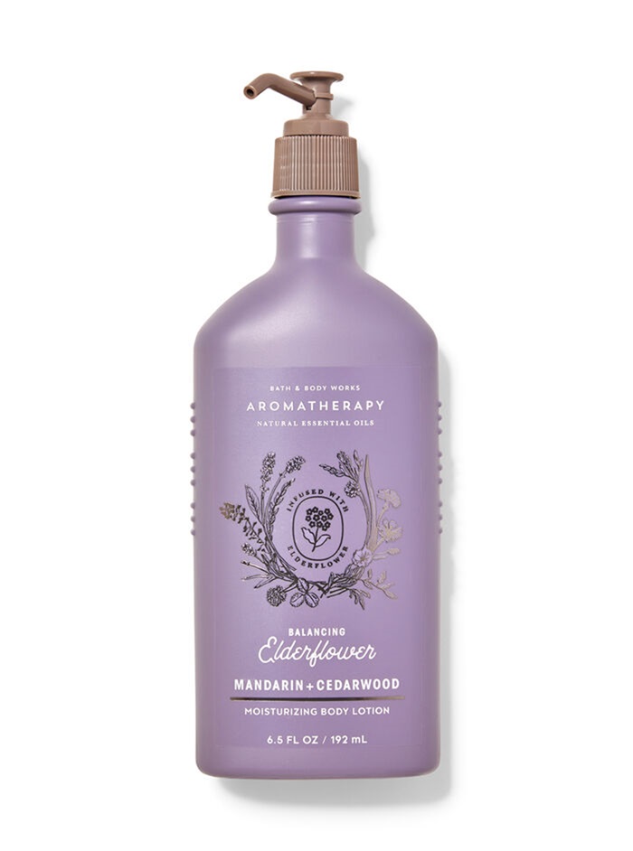 Balancing Elderflower - Mandarin Cedarwood Body Lotion