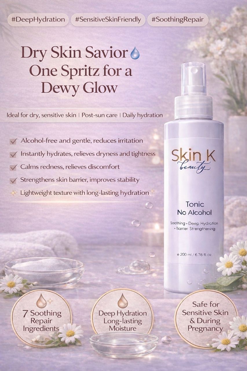 Skin K Beauty Tonic No Alcohol 200ml