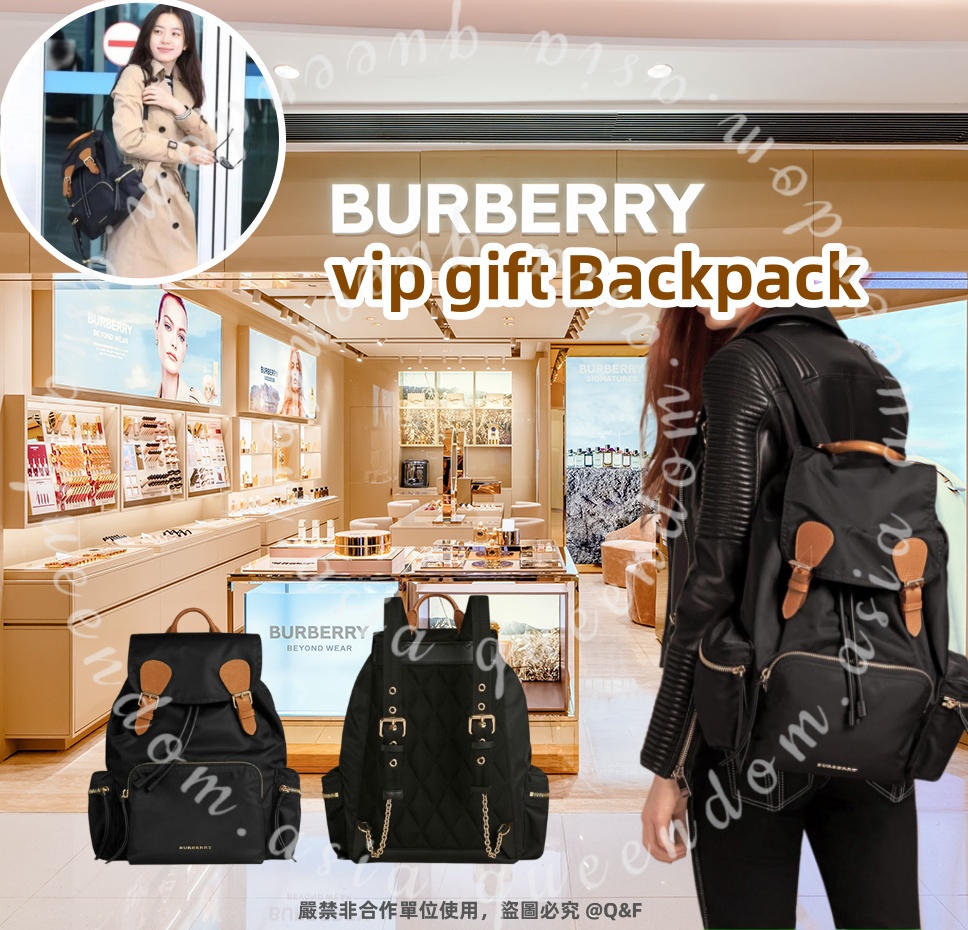 Burberry vip gift Backpack