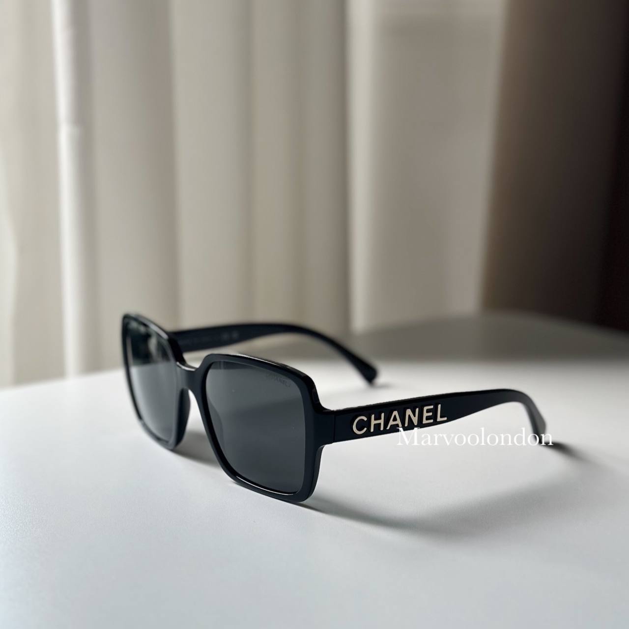 現貨✨🫶🏻熱賣款🪩Chanel 淡金logo 太陽眼鏡  超好襯既一款