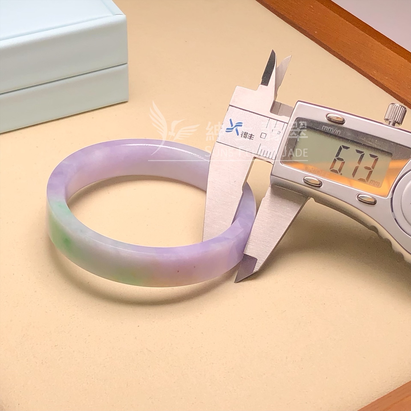 木那濃紫春彩方鐲55mm