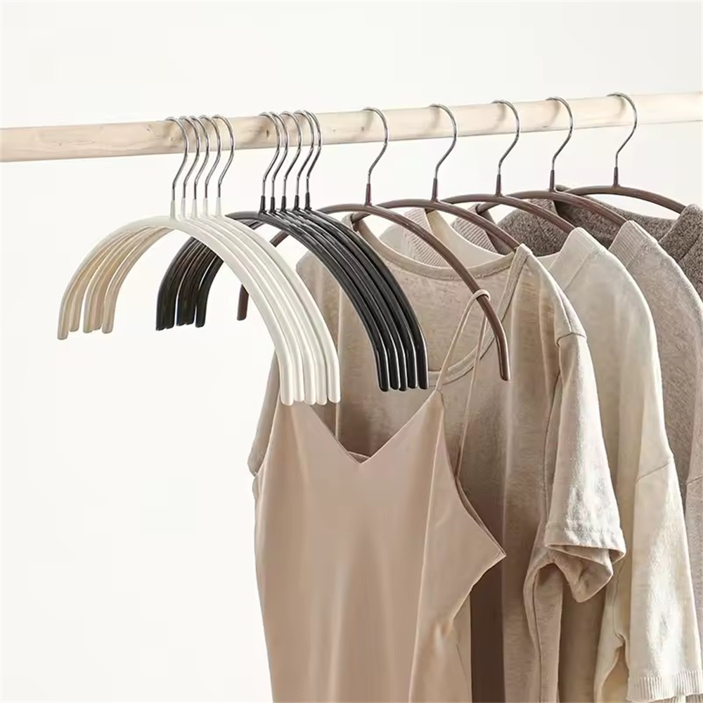 10x 半圓防滑無痕衣架 白色 UB0240