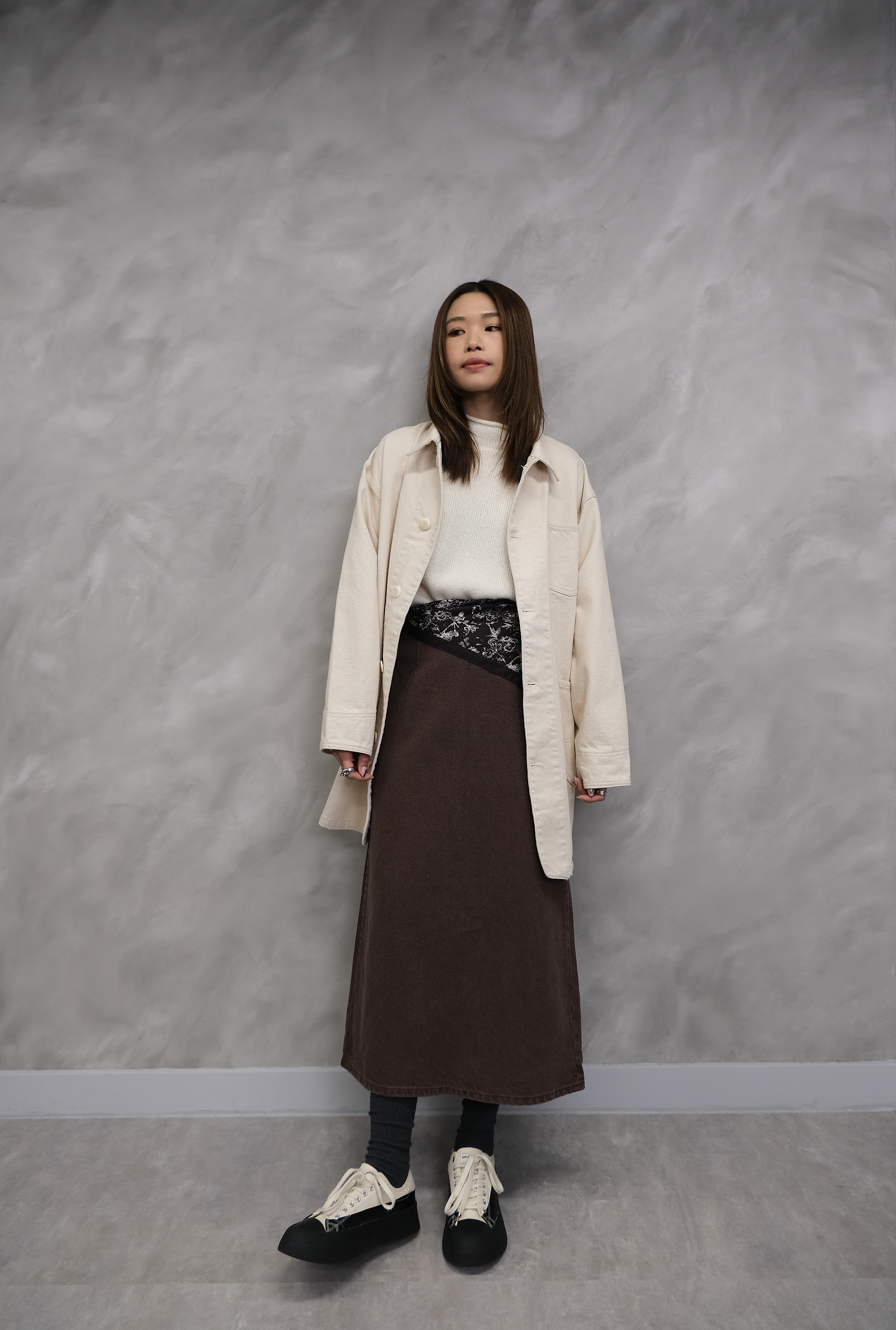 Casual midi coat #jk24