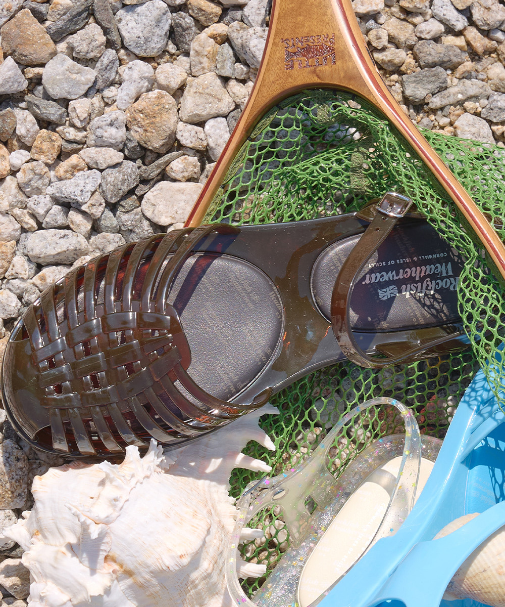 Rockfish Weatherwear GLAIR STRAPPY SANDALS (Clear)