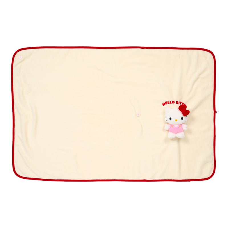 現貨｜Sanrio Hello Kitty 日版 兩用 毛毯 2-WAY Blanket 110x70cm (71512-3)