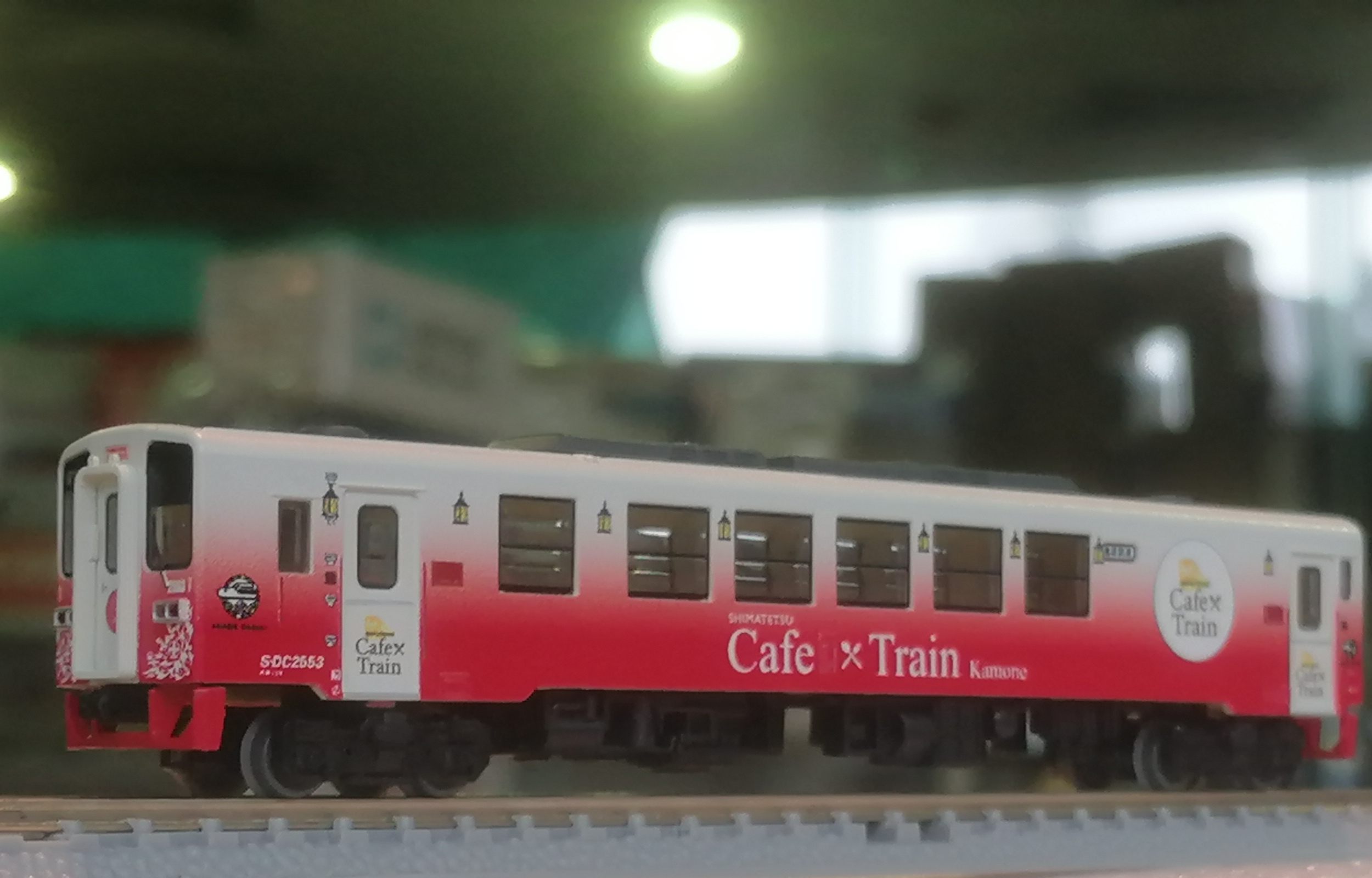 Tomytec N 規 Cafe 火車模型 （靜態展示亦可升級帶動力路軌行走）