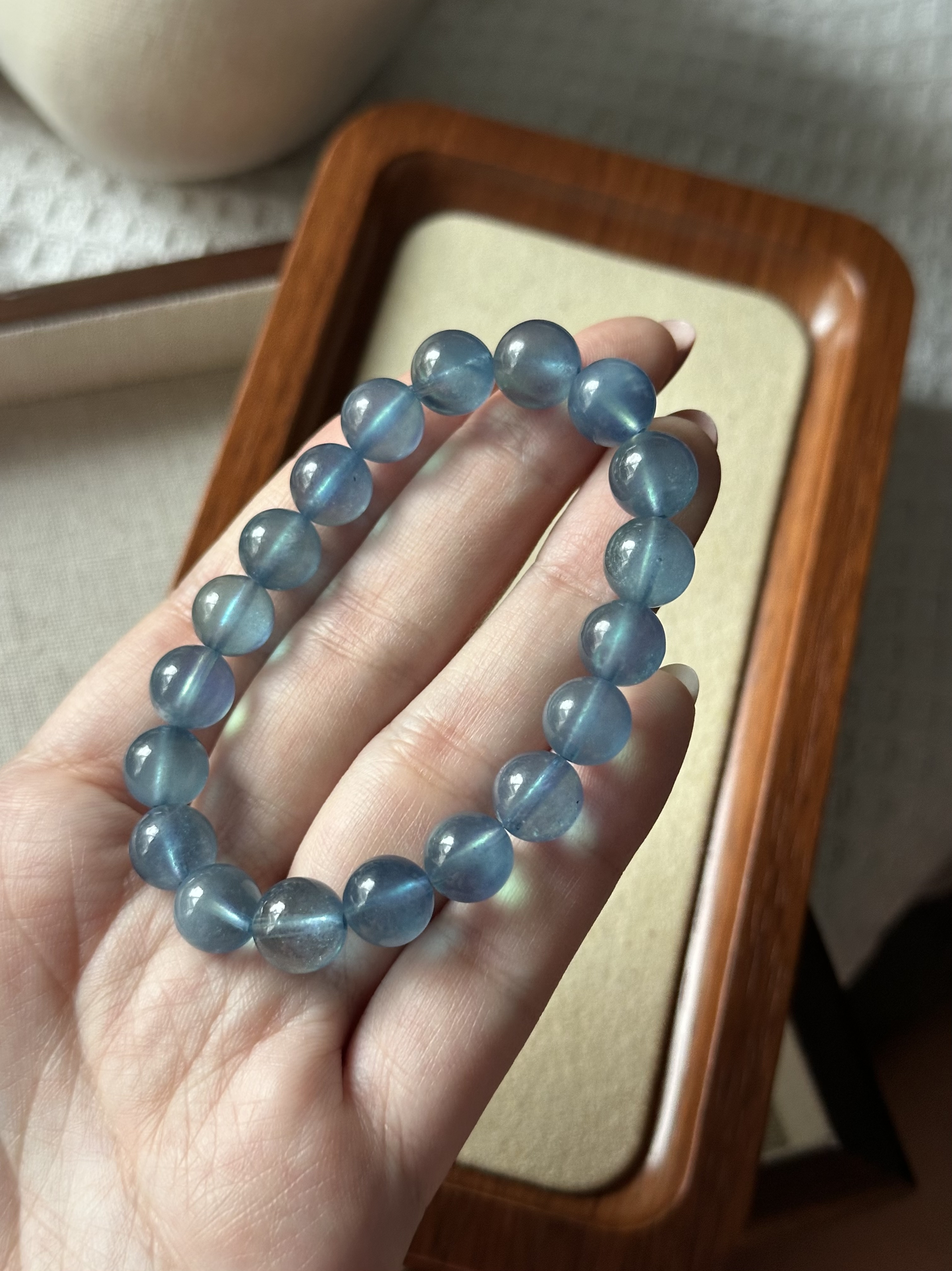 高货海蓝宝 ｜ High Grade Aquamarine 9.8mm