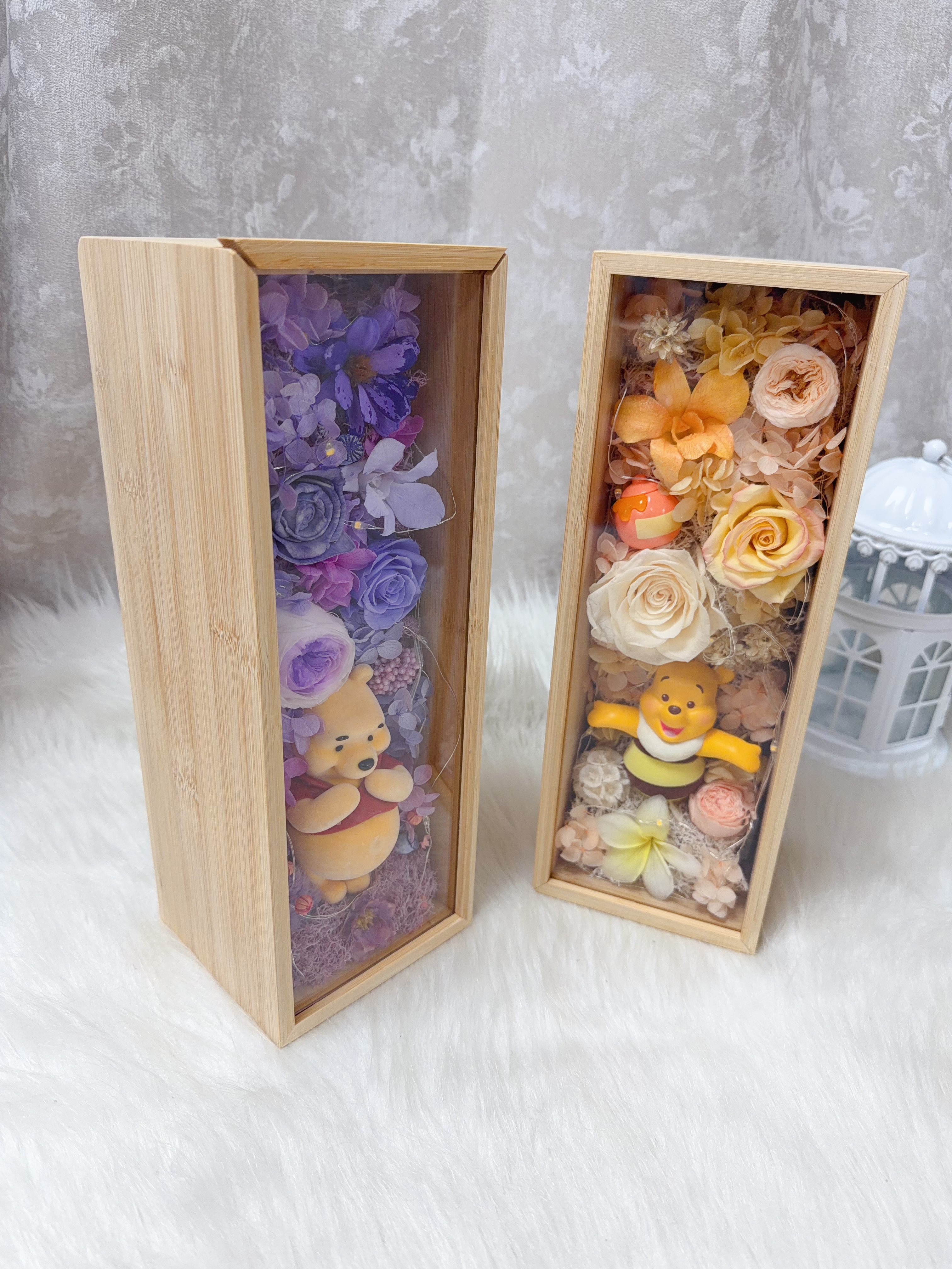 小熊維尼永生花花盒