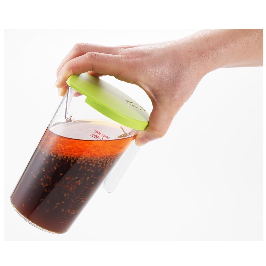 🔥🔥【日本製《穂苅製作所》帶蓋多功能調味算量杯】510ml