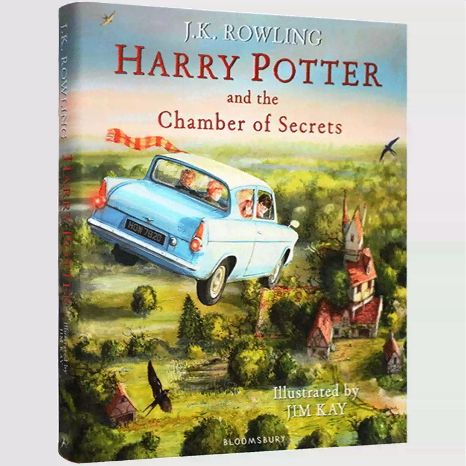 Harry Potter 哈利波特 1 2 3 4部曲 彩繪精裝插畫收藏紀念版 4 books 魔法石 密室 阿茲卡班囚徒 火焰杯