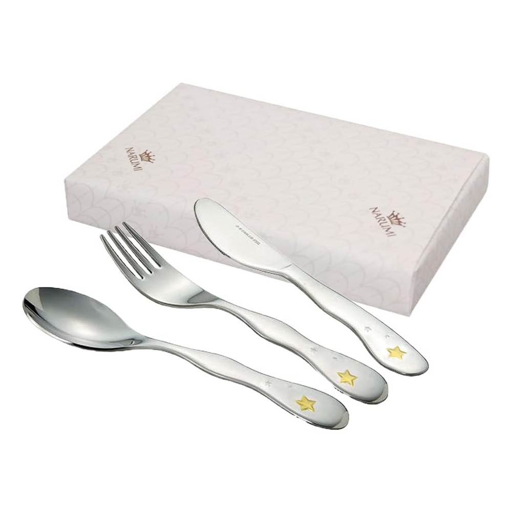 🔥🔥【日本製《NARUMI》兒童不鏽鋼餐具套裝】