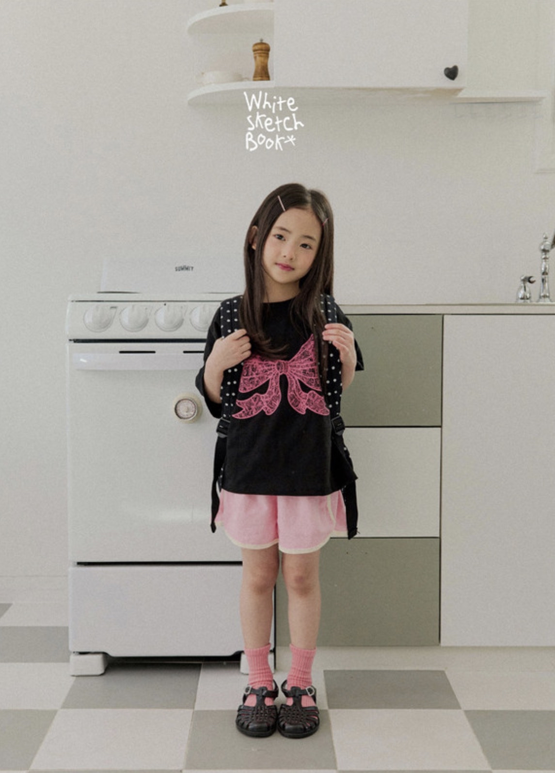 🇰🇷WhiteSketchBook tee