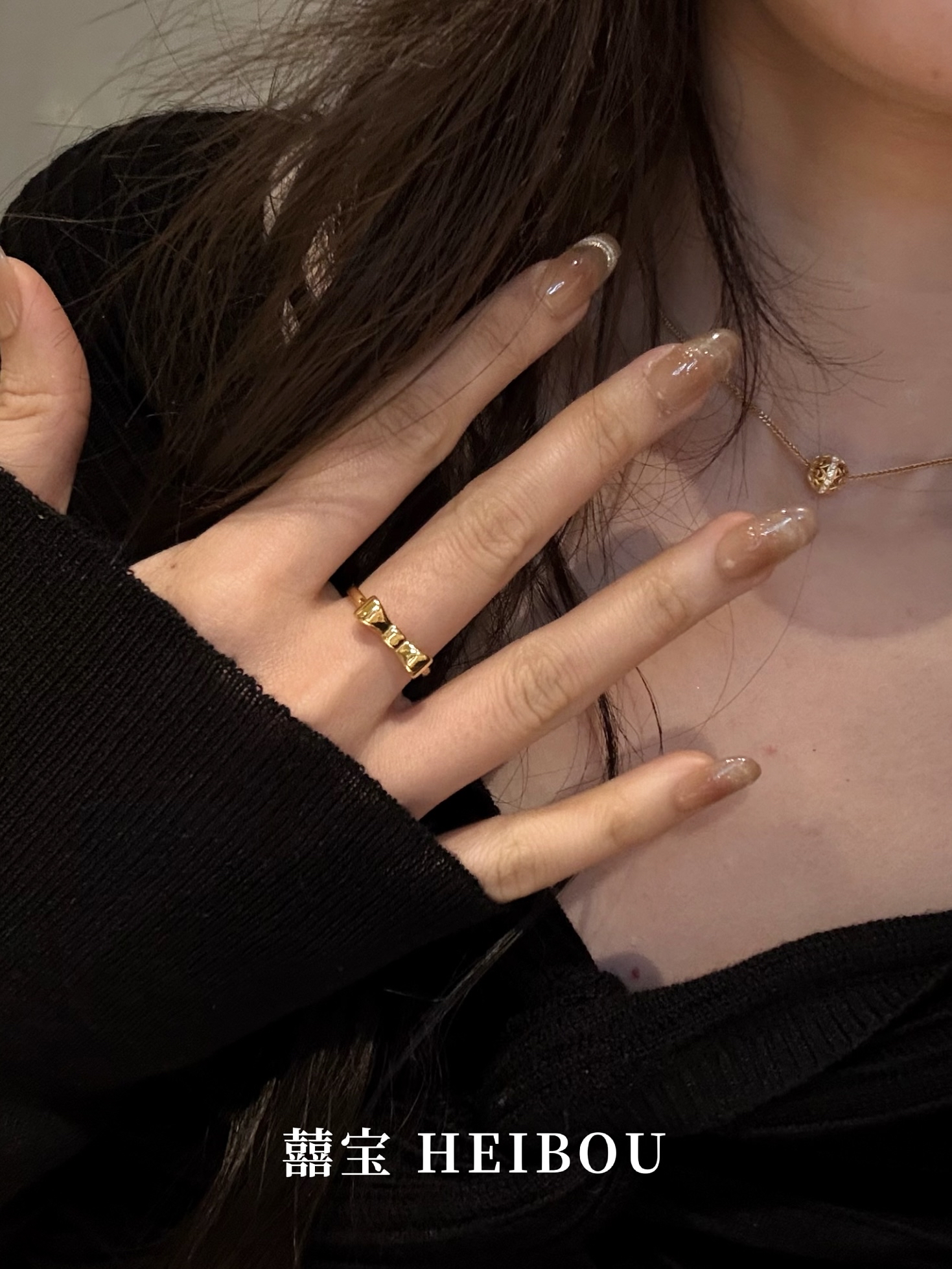 【无氢5D】蝴蝶结戒指