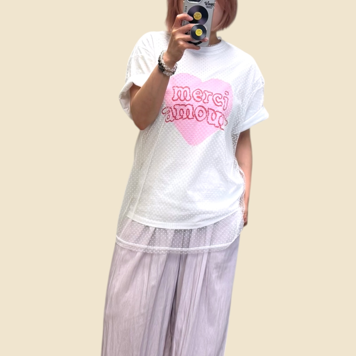 221418 點點紗Tee