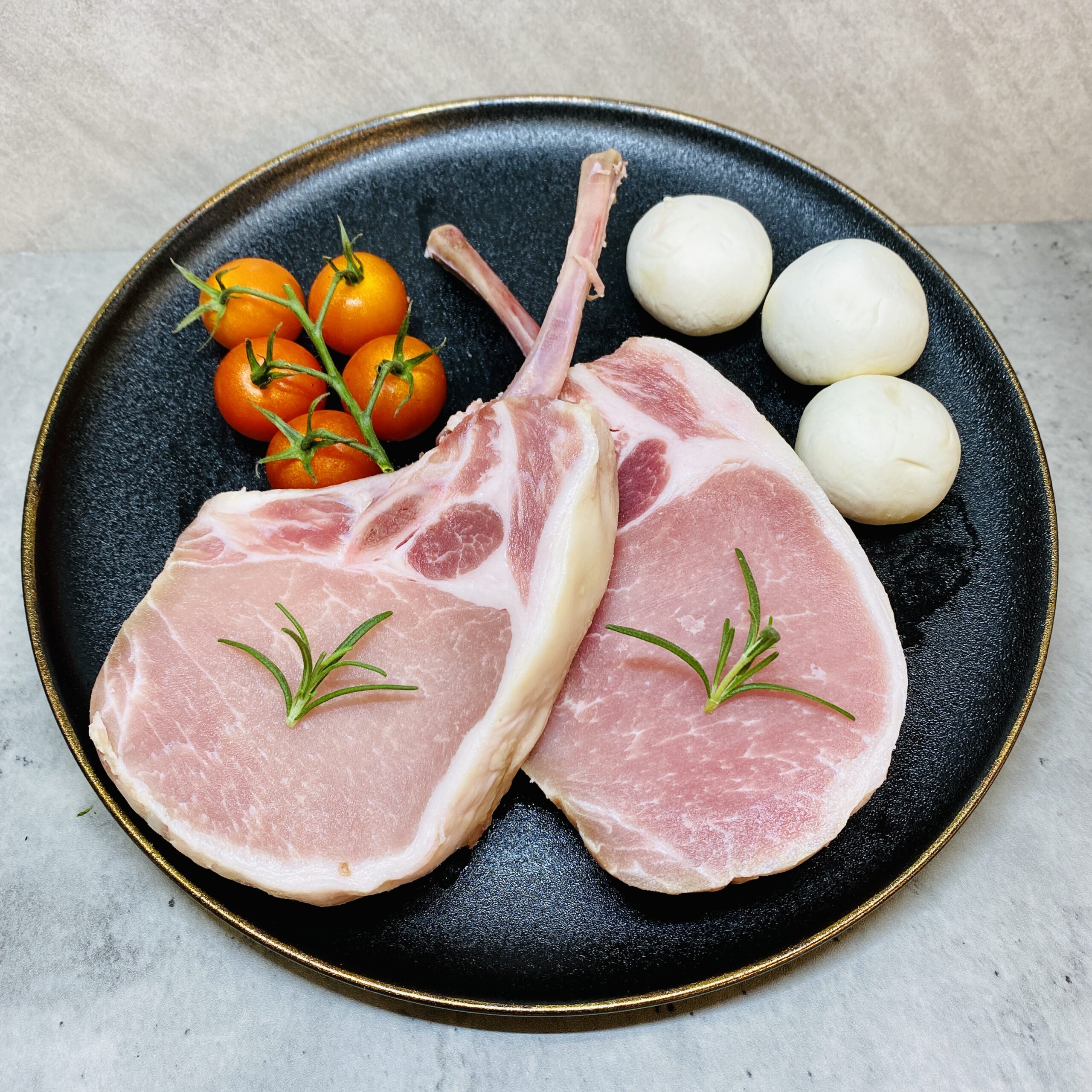 加拿大無激素豬鞍(約半吋厚，約320g±10g)