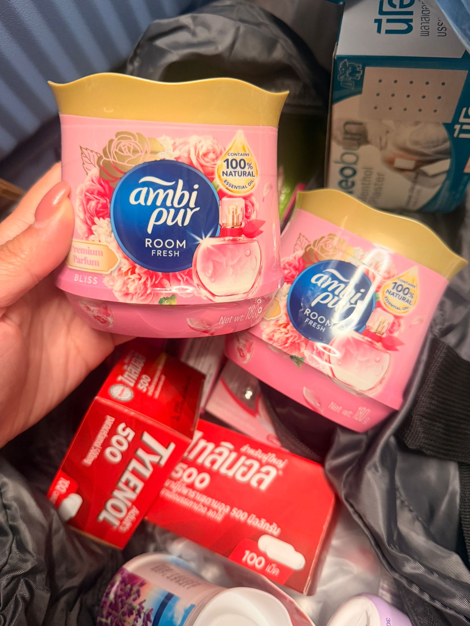 泰國ambipur香膏固體空氣香氛花香香水味