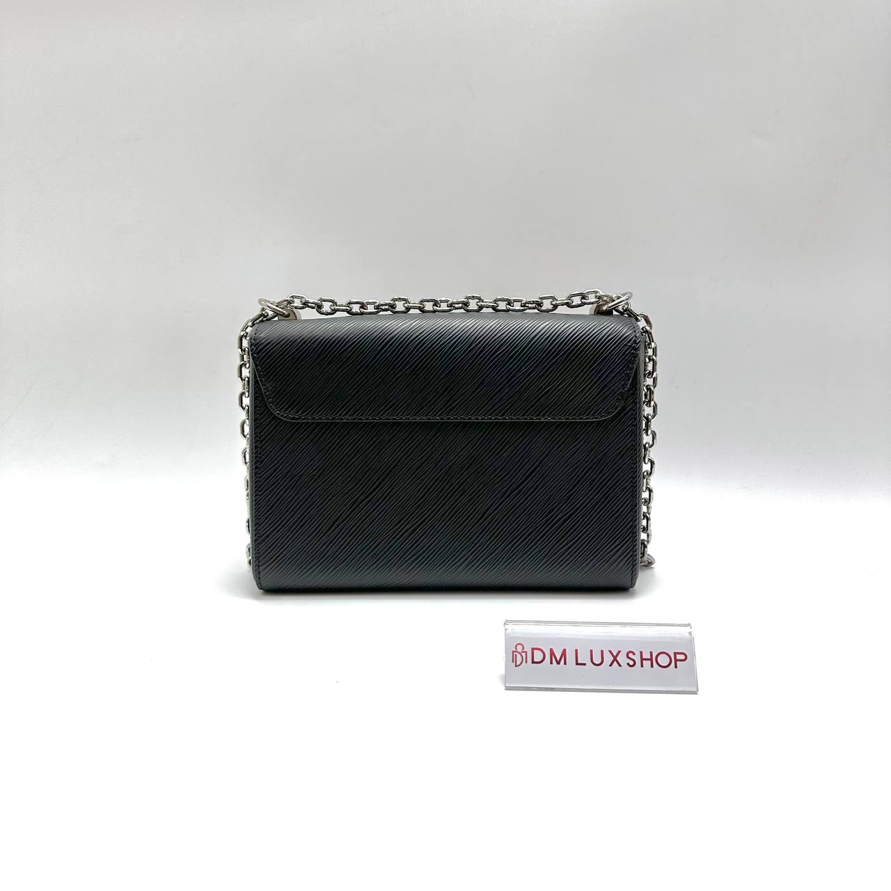 LV Twist Black Epi SHW MM