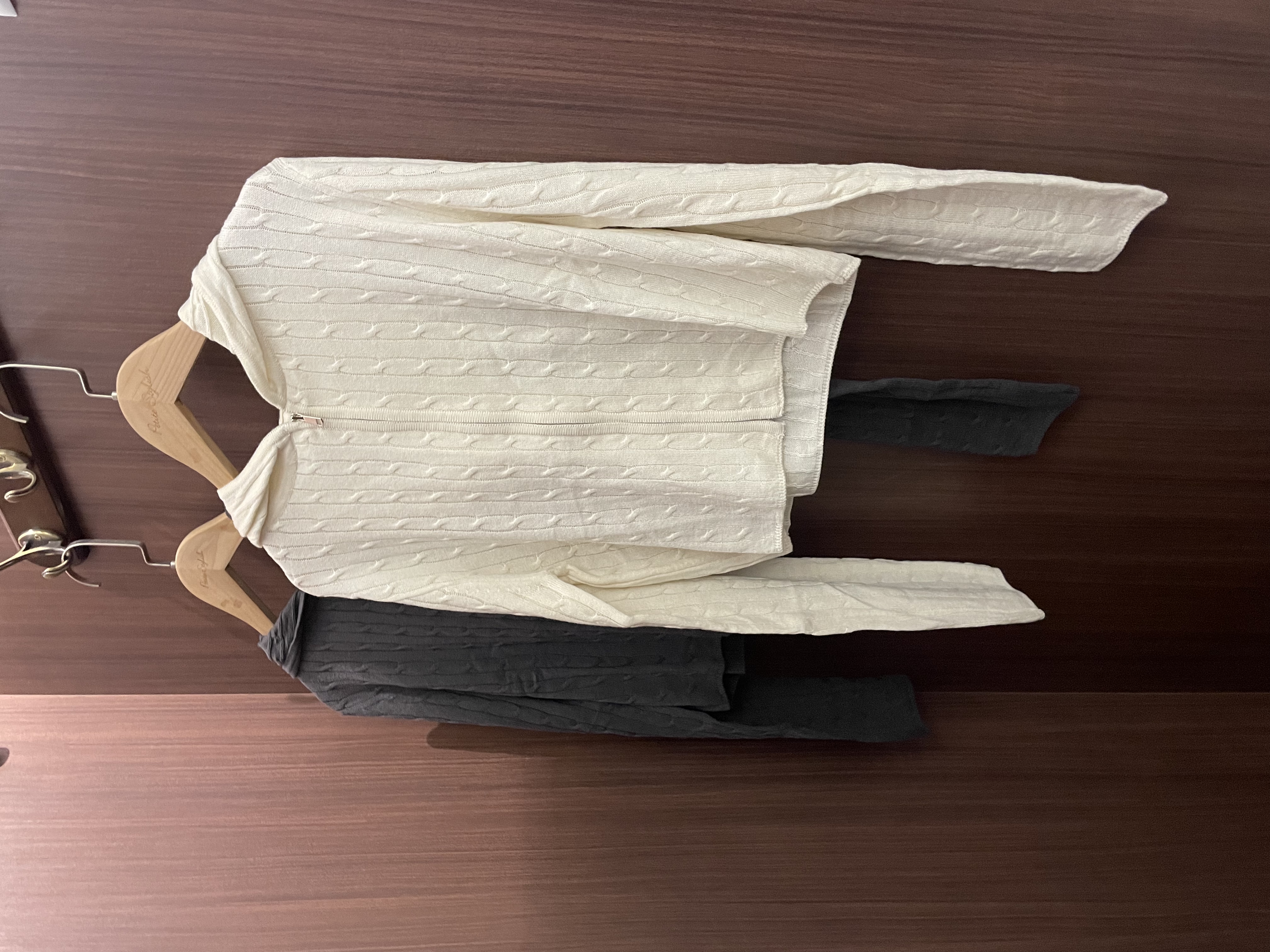 🍂 ZIP UP KNIT CARDIGAN