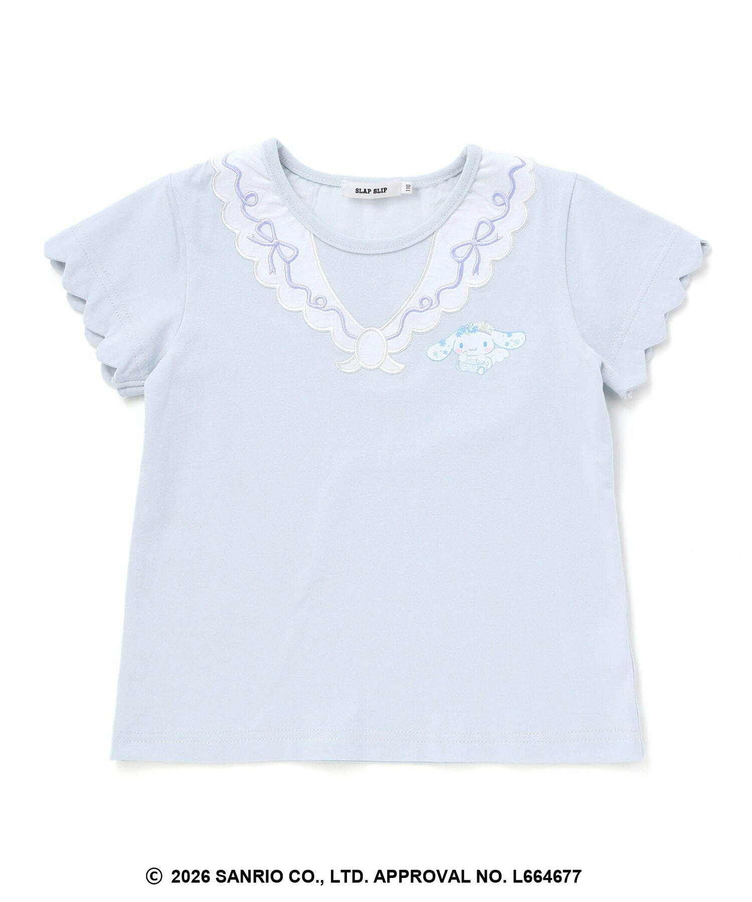 🇯🇵預訂 日本直送🇯🇵Slap Slip x Sanrio系列兩色人物印花立體耳朵刺繡水手領扇形袖上衣