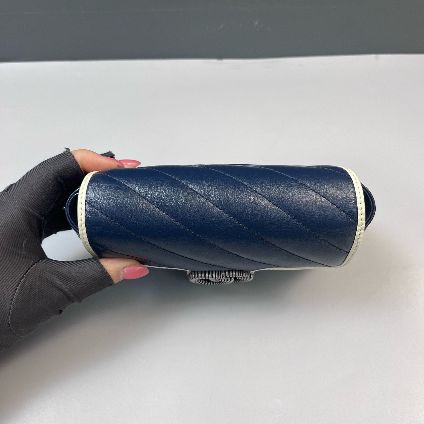 【預訂貨品】Gucci super mini馬蒙拼色包