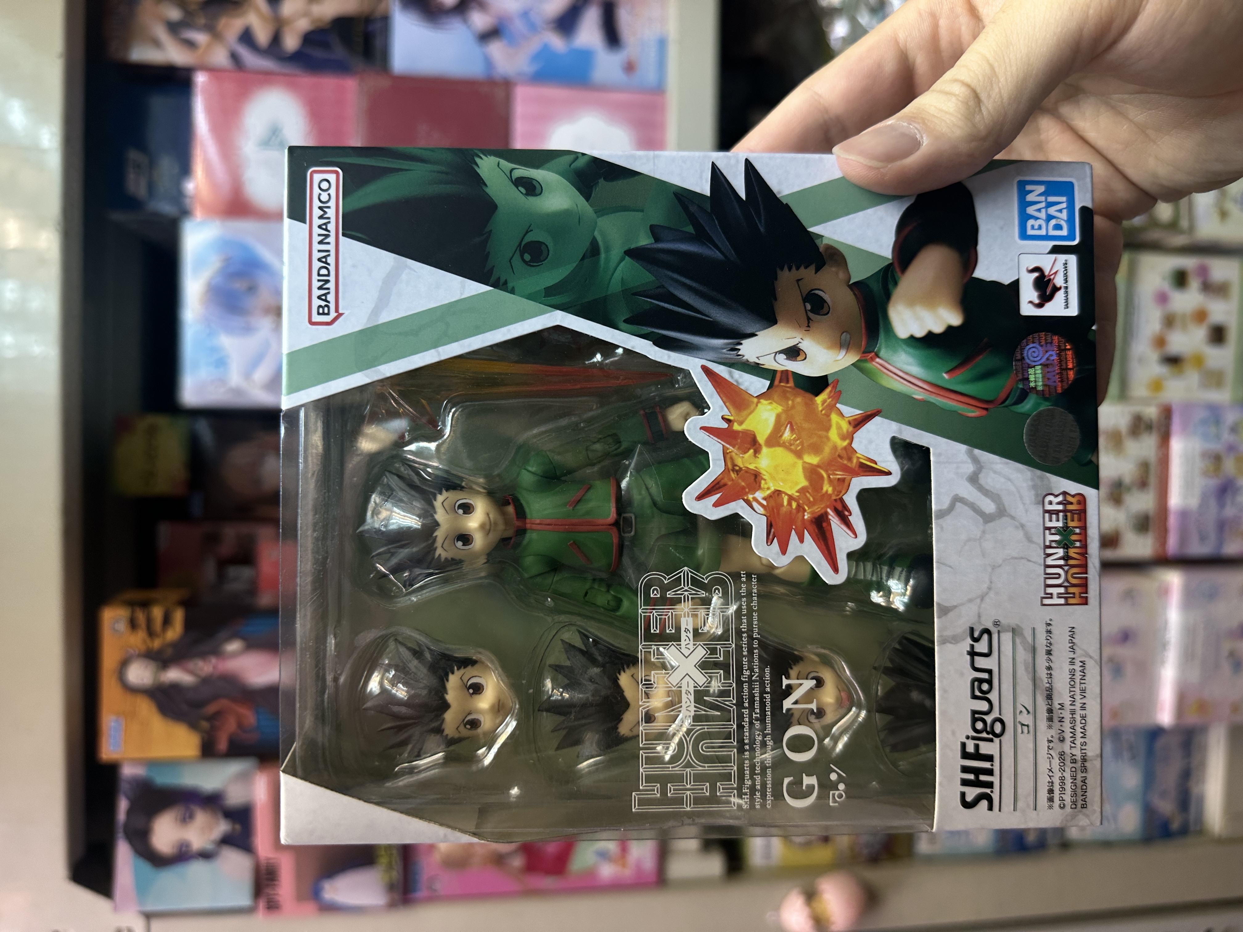 現貨 Bandai SHF Hunter X Hunter 小岡 再版