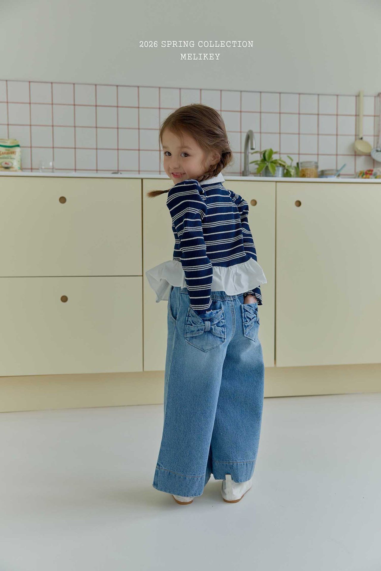 後面蝴蝶結🎀 闊身褲