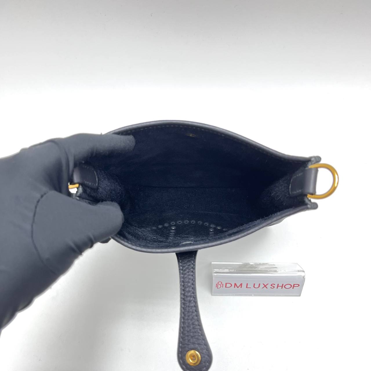 Hermes Mini Evelyne Caban GHW (Stamp K)