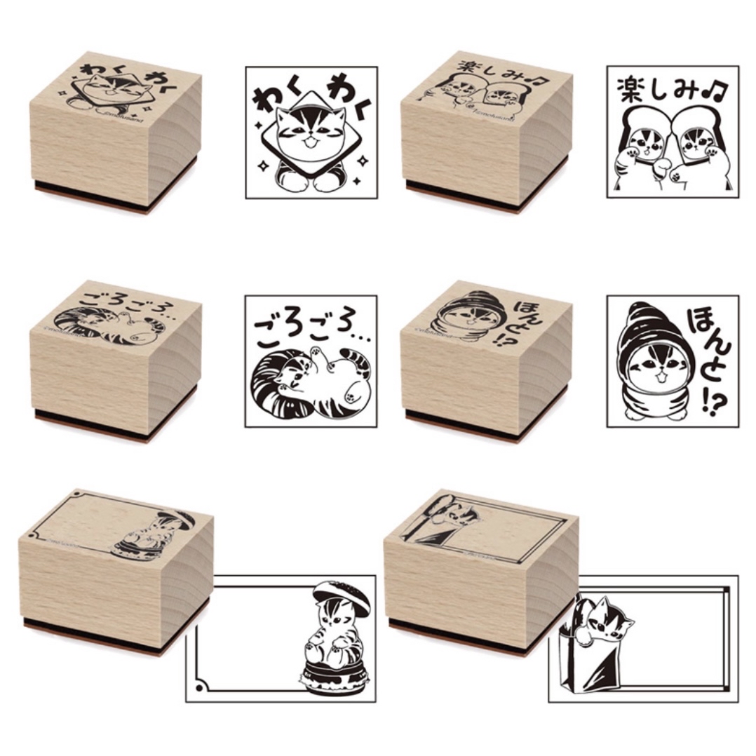 Mofusand 鯊魚貓 木印｜預訂