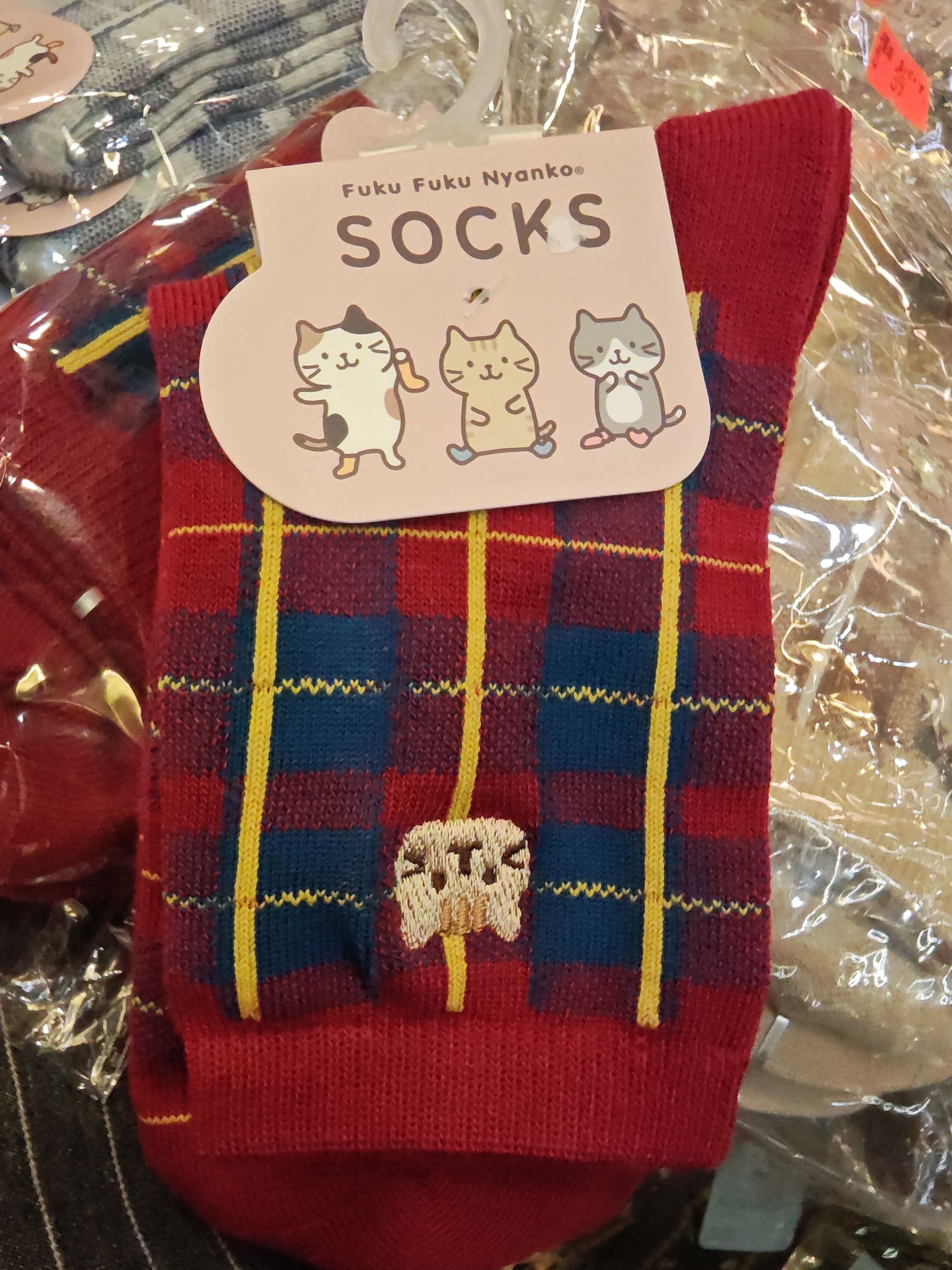 Fukufukunyanko貓貓襪