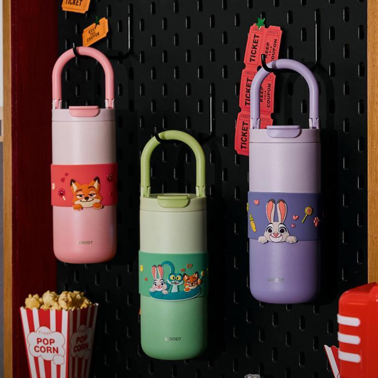  限量聯名｜韓國 LEGODT x Zootopia 優獸大都會 漸變保溫瓶 600ml ｜Loop Tumbler